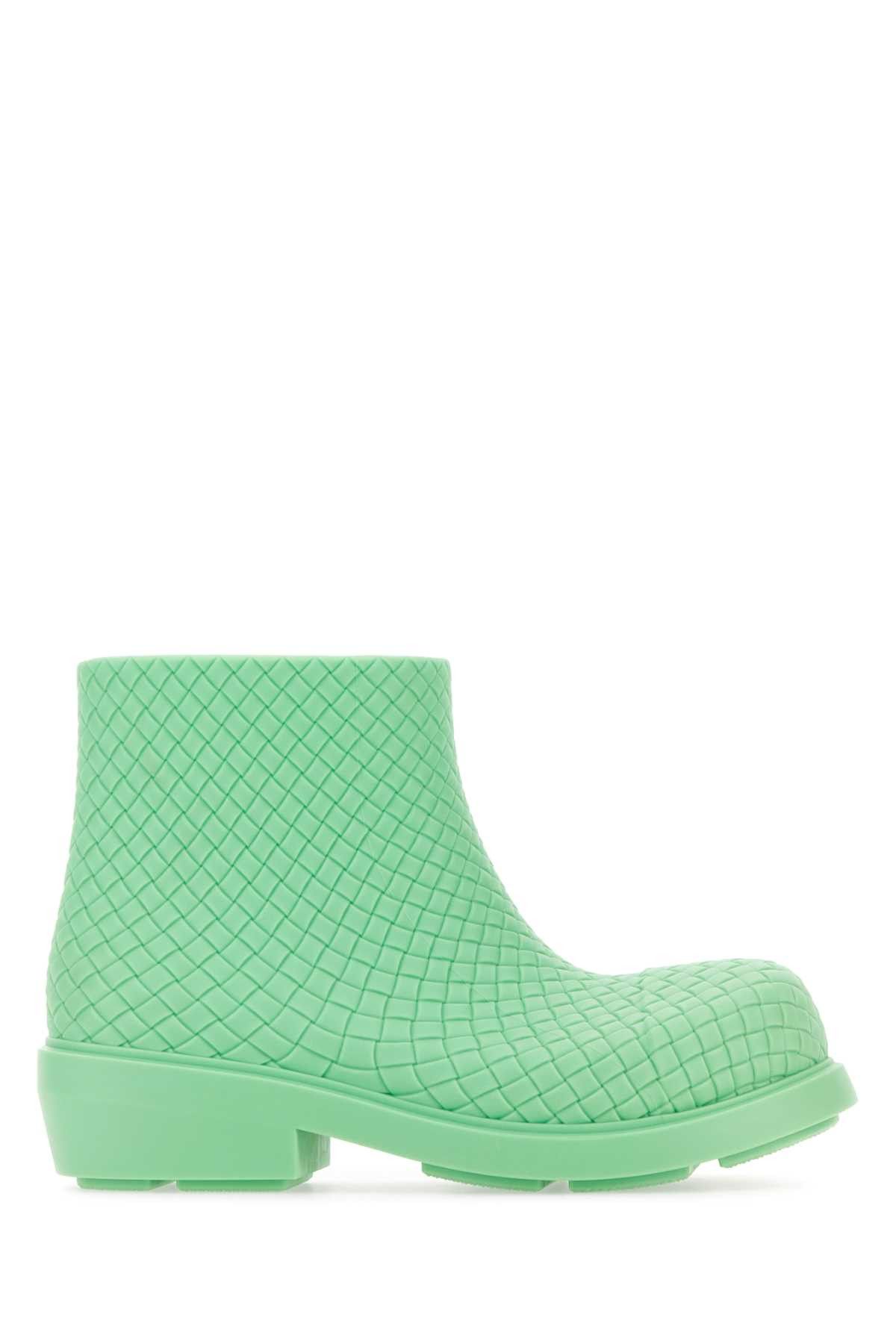 image of Bottega Veneta Stivali Shoes in Green, Men's (Size 8)