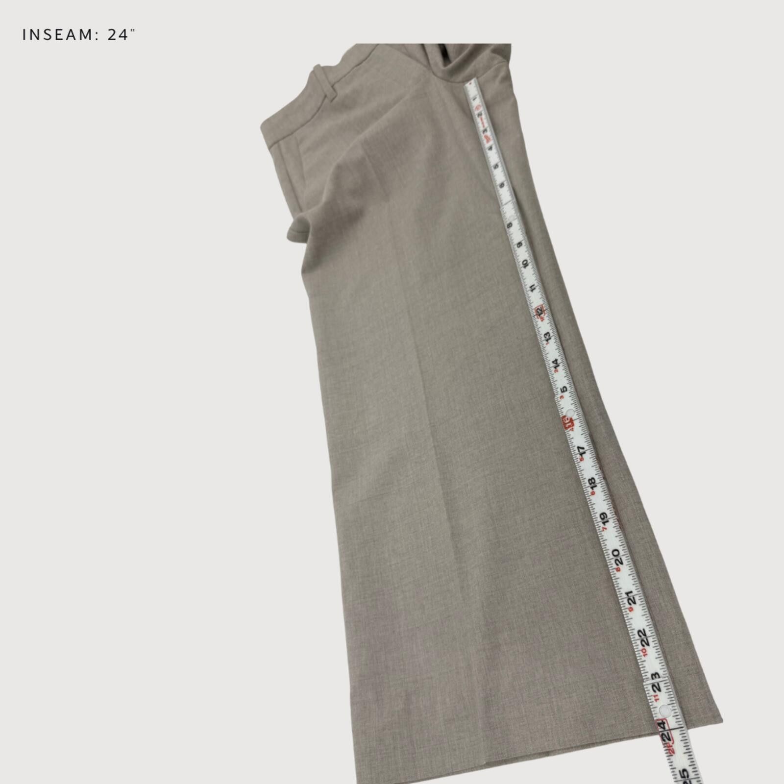 Other Aritzia Babaton Agency Cropped Wool Pant Taupe Size 2 Size 26" / US 2 / IT 38 - 8 Thumbnail