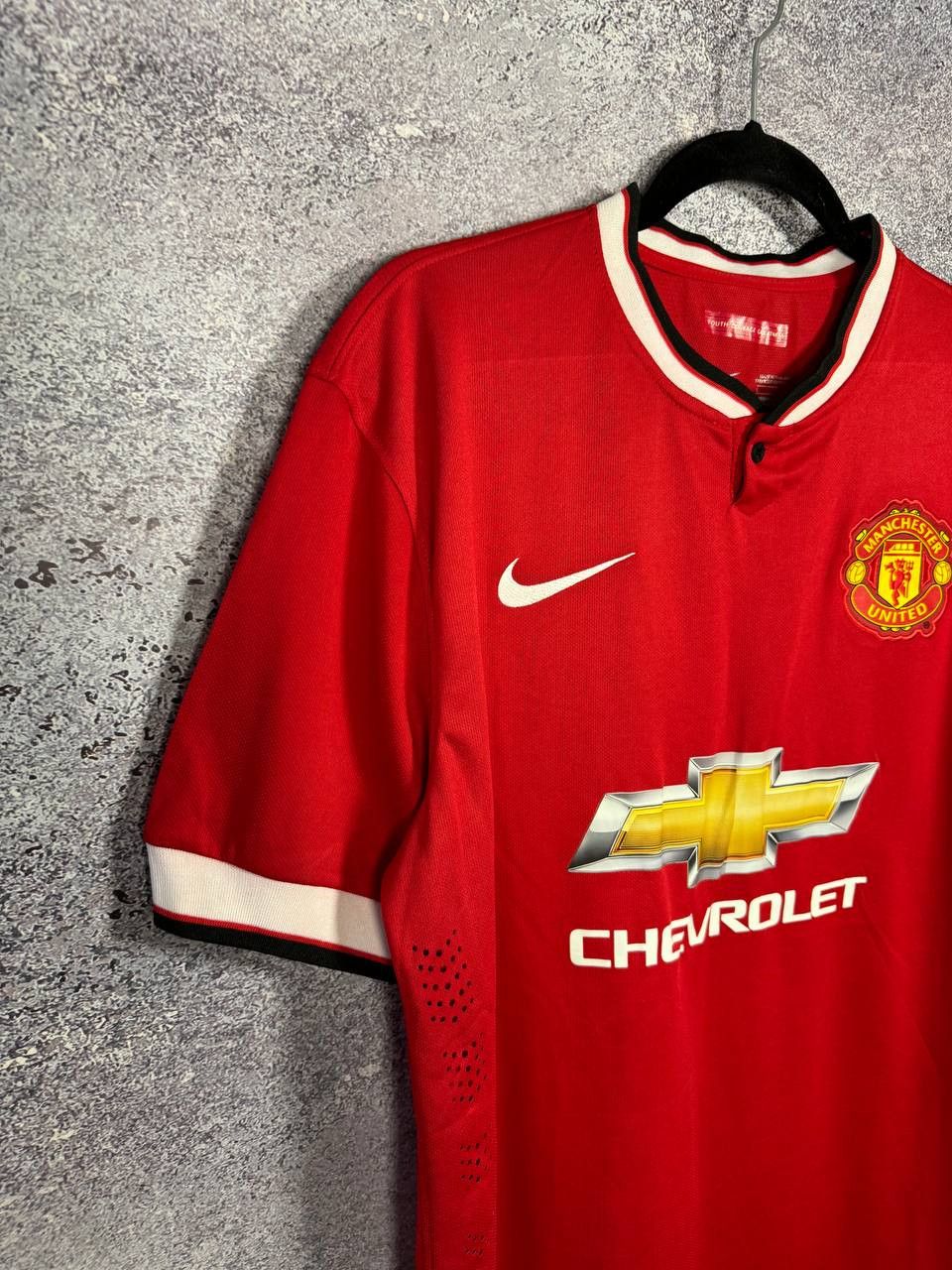 Nike DI MARIA Manchester United 2014/15 Nike Soccer Jersey Size US L / EU 52-54 / 3 - 7 Thumbnail