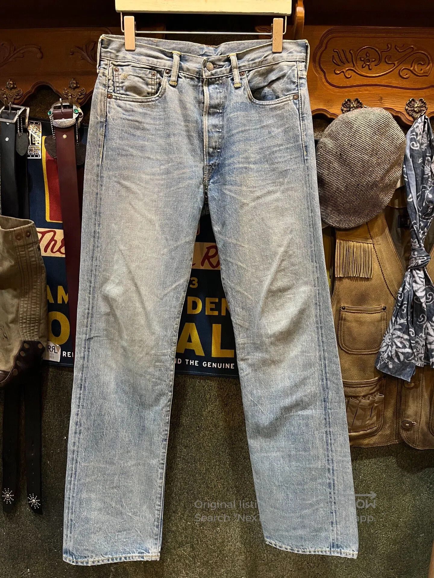 RRL Ralph Lauren vintage rrl denim pants by ralph lauren. Size US 31 - 1 Thumbnail