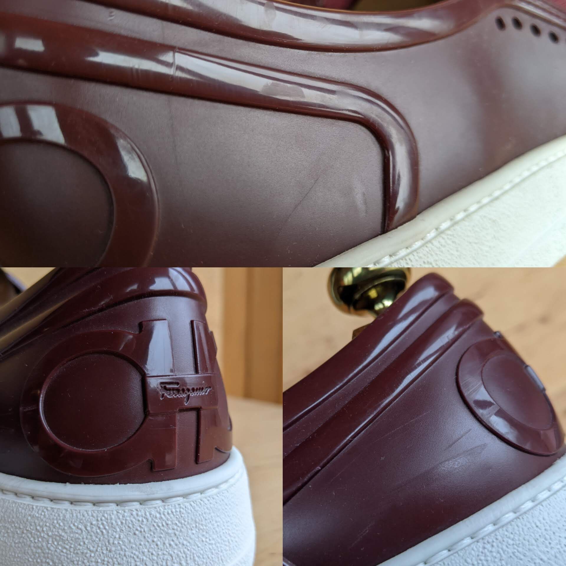 Salvatore Ferragamo Salvatore Ferragamo 'Perforated Fury' Rubber Shoes Slip on Size US 12 / EU 45 - 7 Thumbnail