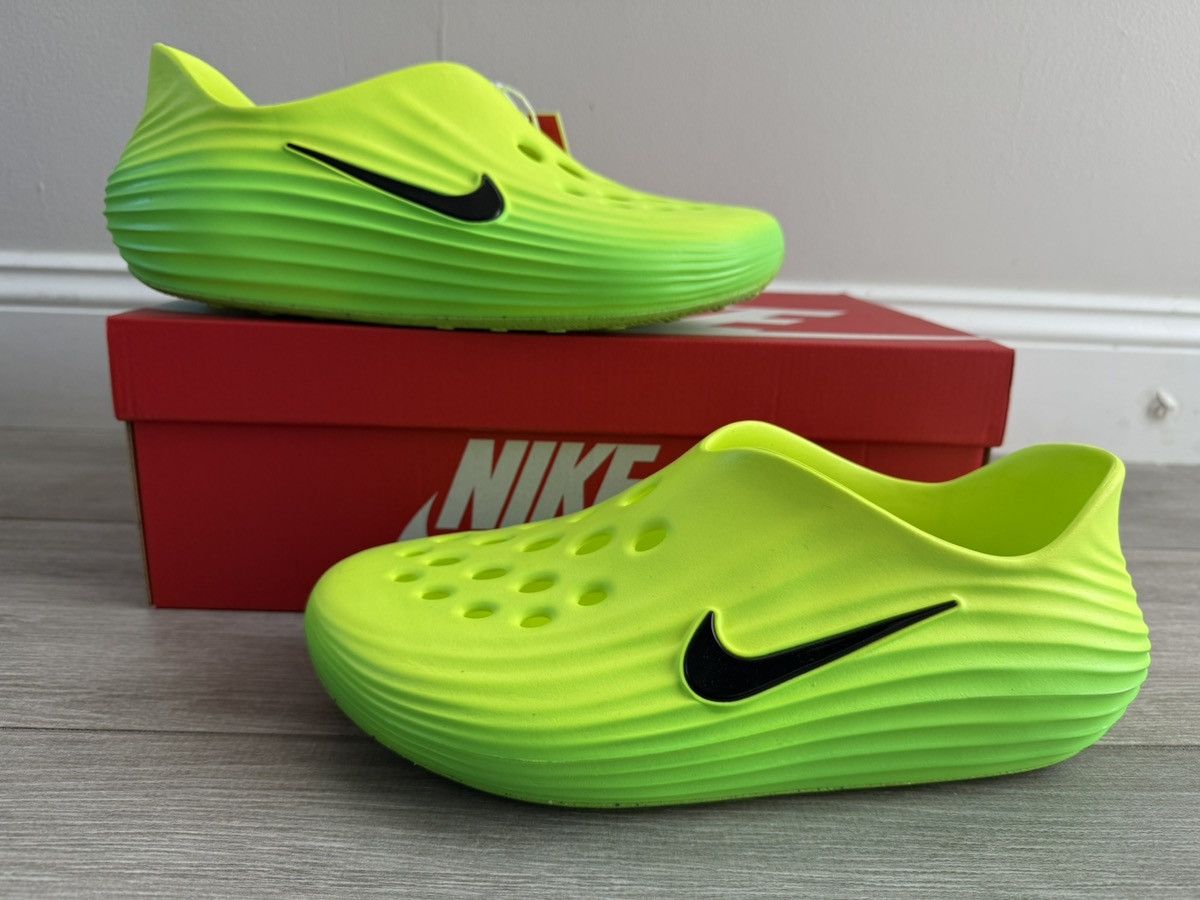 Nike Nike ReactX Rejuven8 Green Strike Black Volt Slip-On Sz 12 Size US 12 / EU 45 - 1 Thumbnail