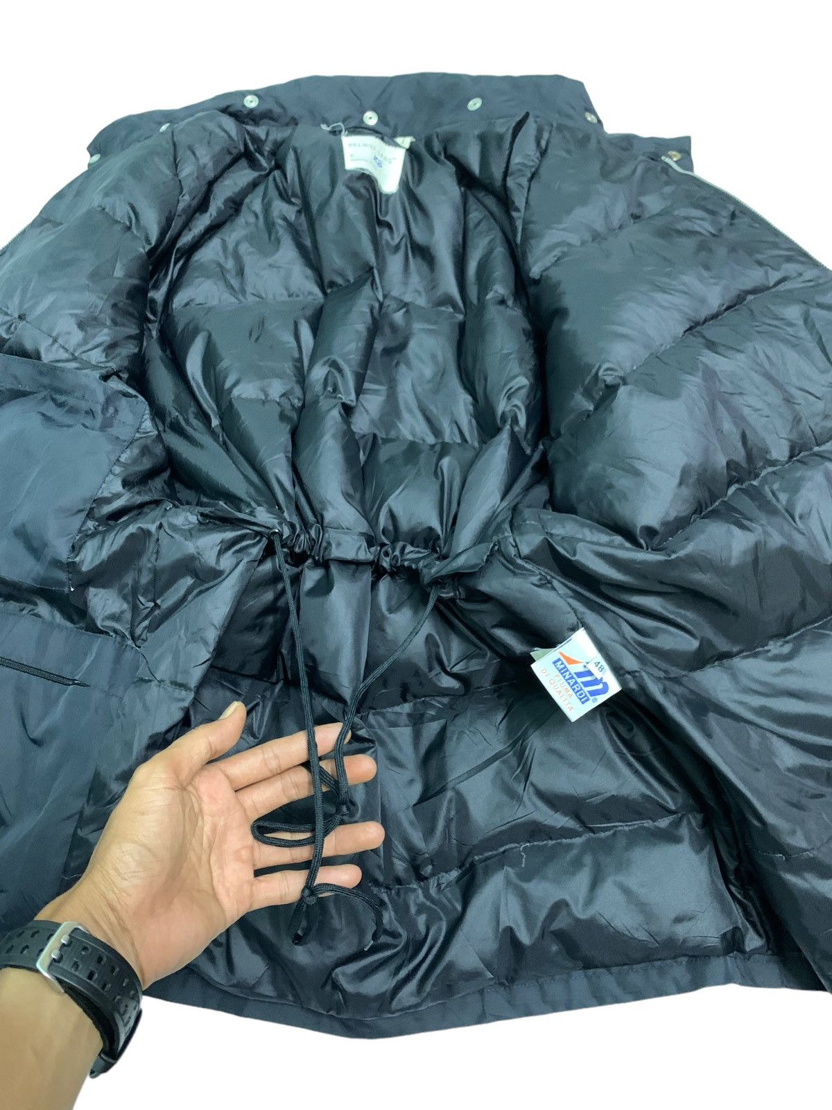 Helmut Lang 🔥 Vintage 1998 Ghose Down Puffer without headgear Size US M / EU 48-50 / 2 - 13 Thumbnail