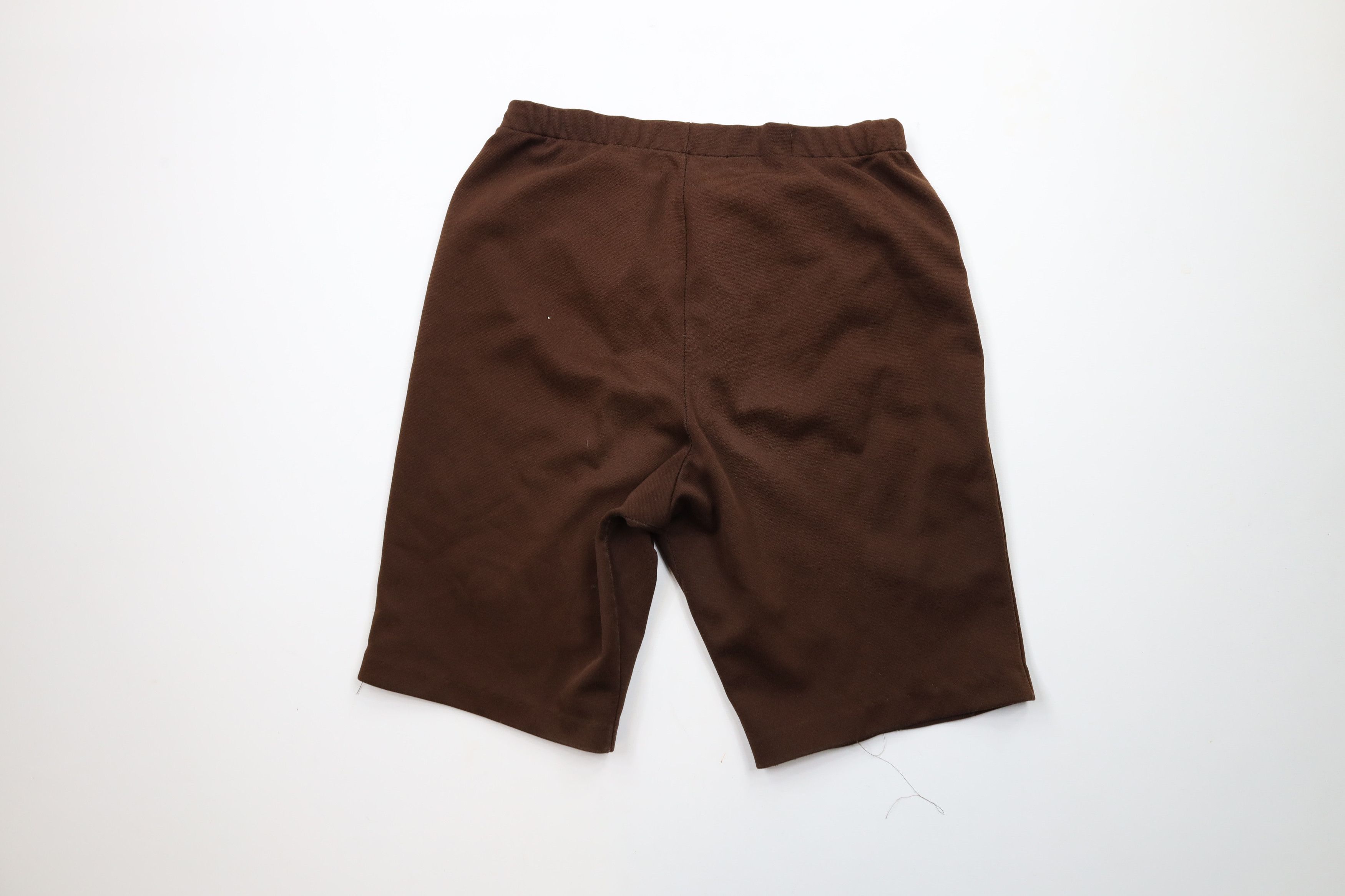 Vintage Vintage 70s Streetwear Knit Bermuda Shorts Brown USA Size 38" / US 16 / IT 52 - 7 Thumbnail