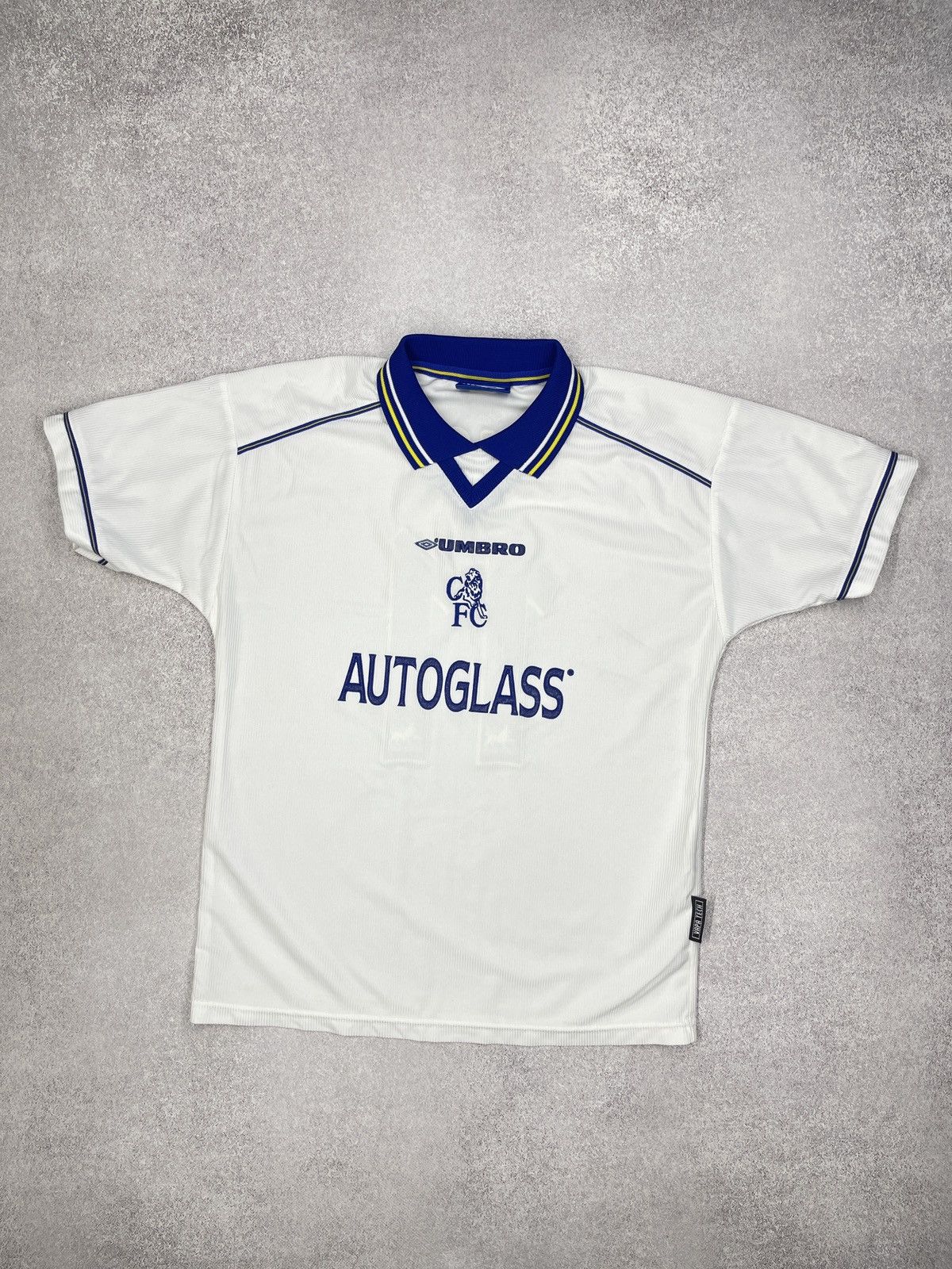 Umbro Umbro Chelsea Wise 11 Autoglass 1998/2000 Soccer Jersey Size US S / EU 44-46 / 1 - 2 Thumbnail