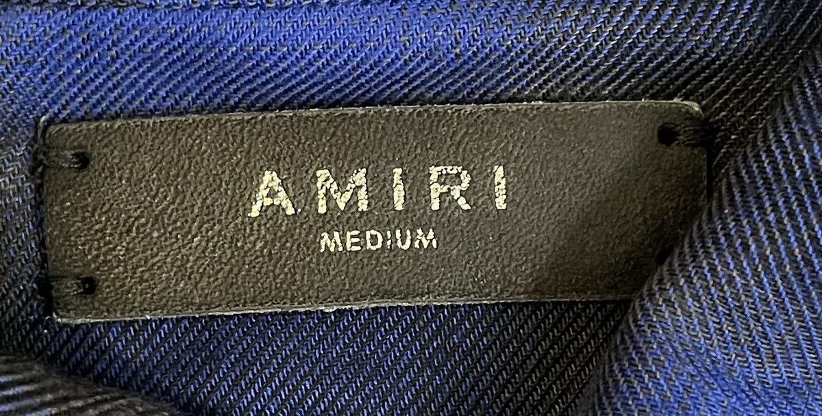 Amiri 💠Amiri💠 FLANEL SHIRT (M) Size US M / EU 48-50 / 2 - 3 Thumbnail