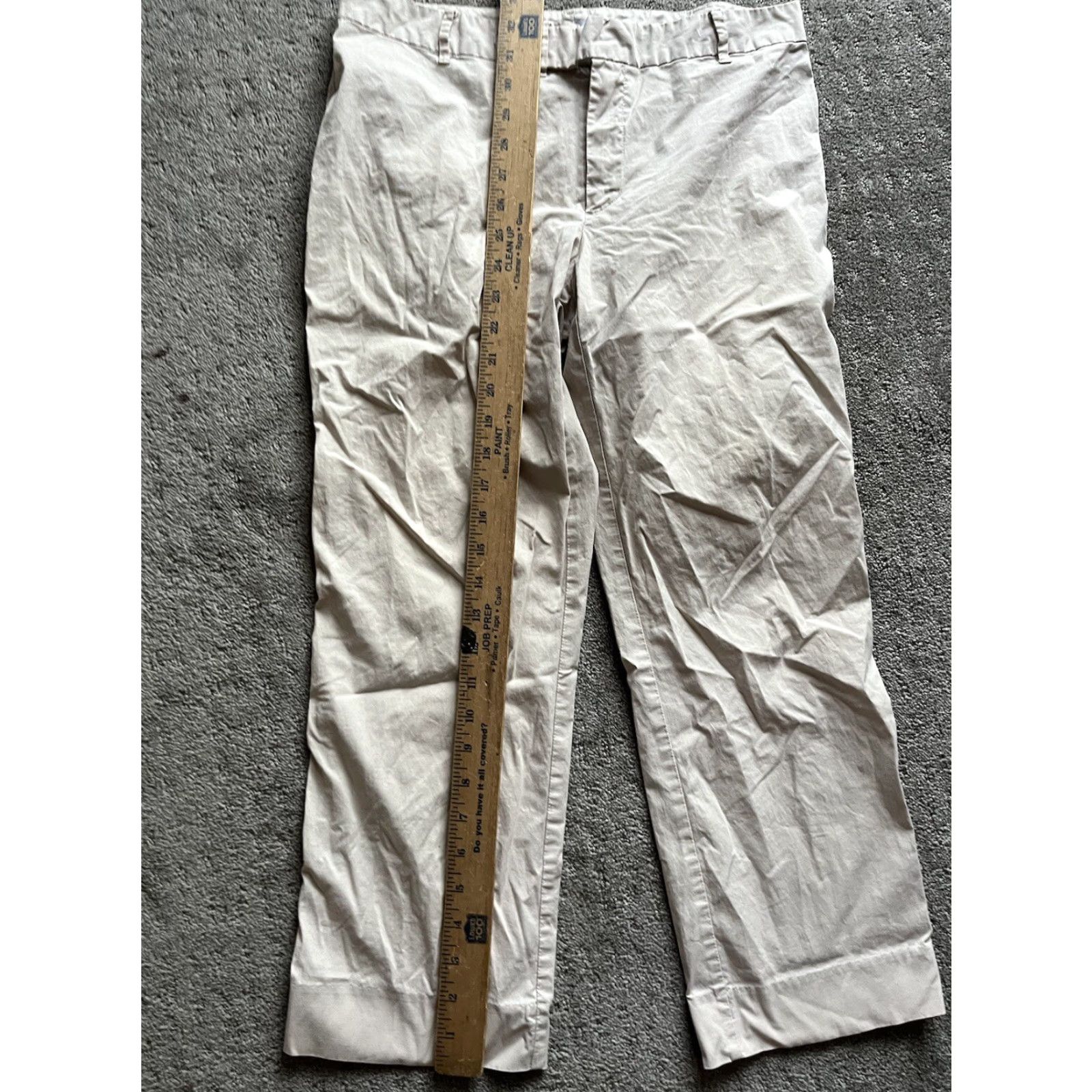 Gap VINTAGE Gap Women's Capri Pants Cropped Casual Travel Wedding Beige Size 8 Size 30" / US 8 / IT 44 - 6 Thumbnail