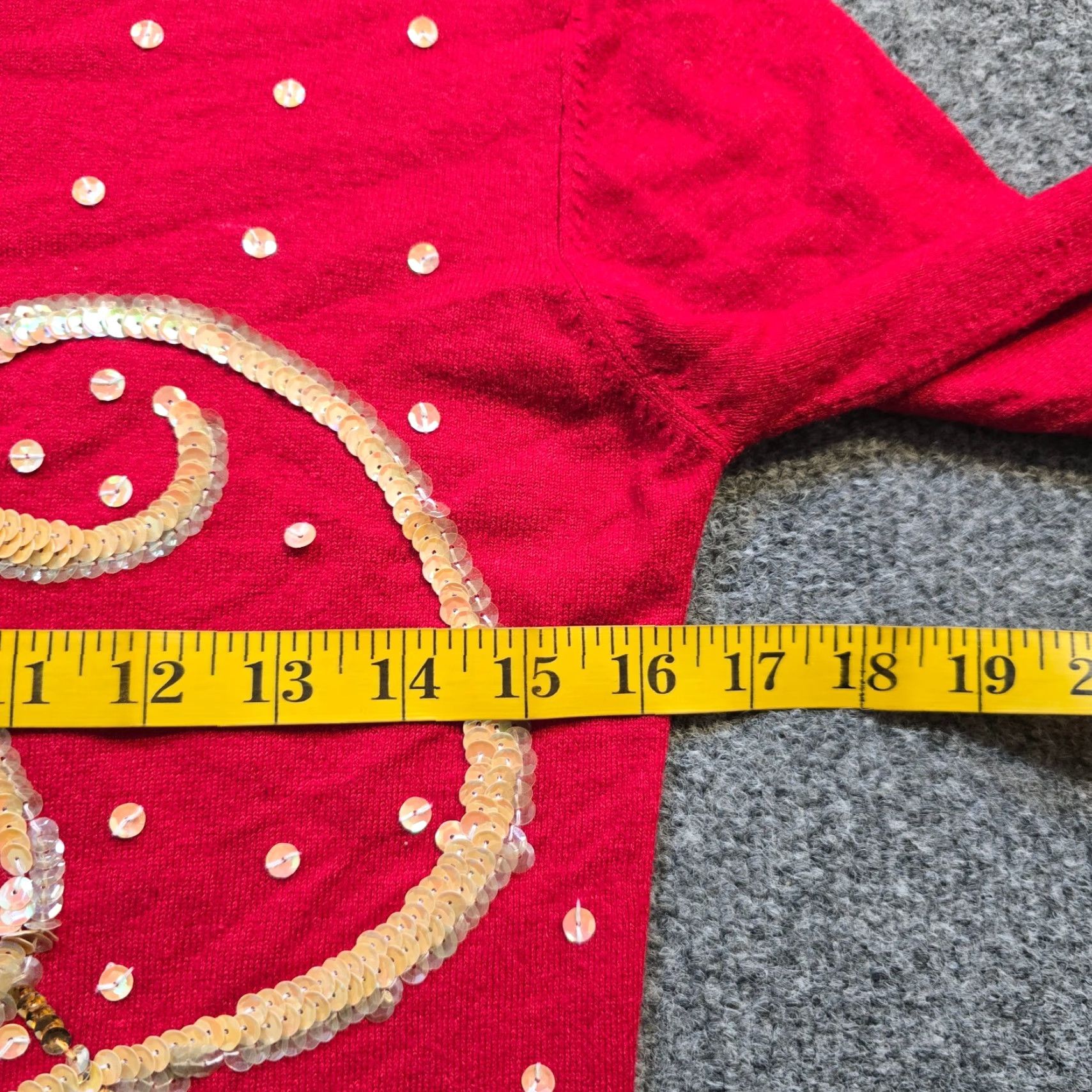 Vintage Tiara International Sweater Womens Small Red Sequin Snowman Ugly Christmas Party Size S / US 4 / IT 40 - 6 Thumbnail