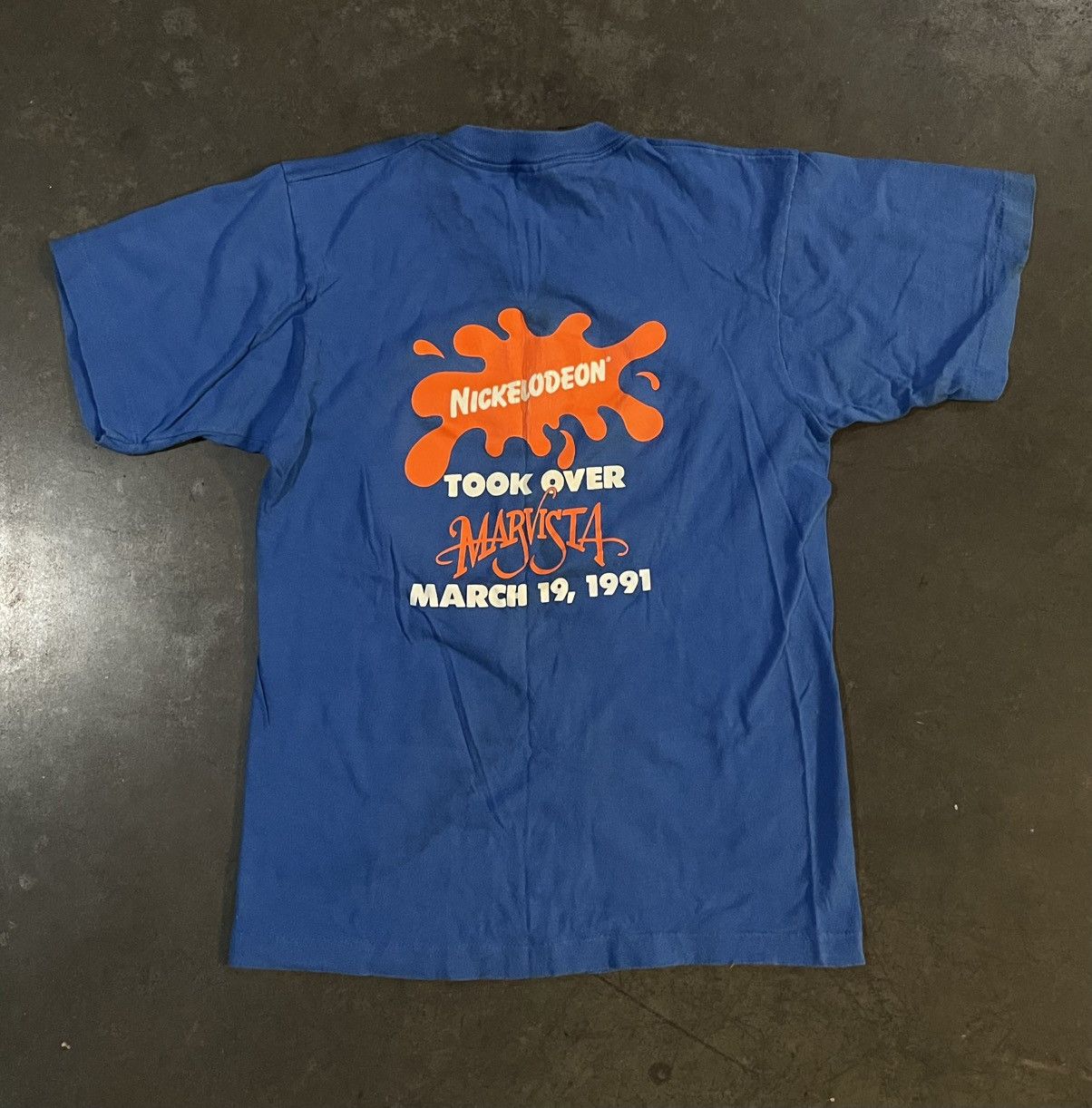 Nickelodeon Vintage 1991 Nickelodeon Takes Over Your School Graphic Tee Size US S / EU 44-46 / 1 - 2 Thumbnail