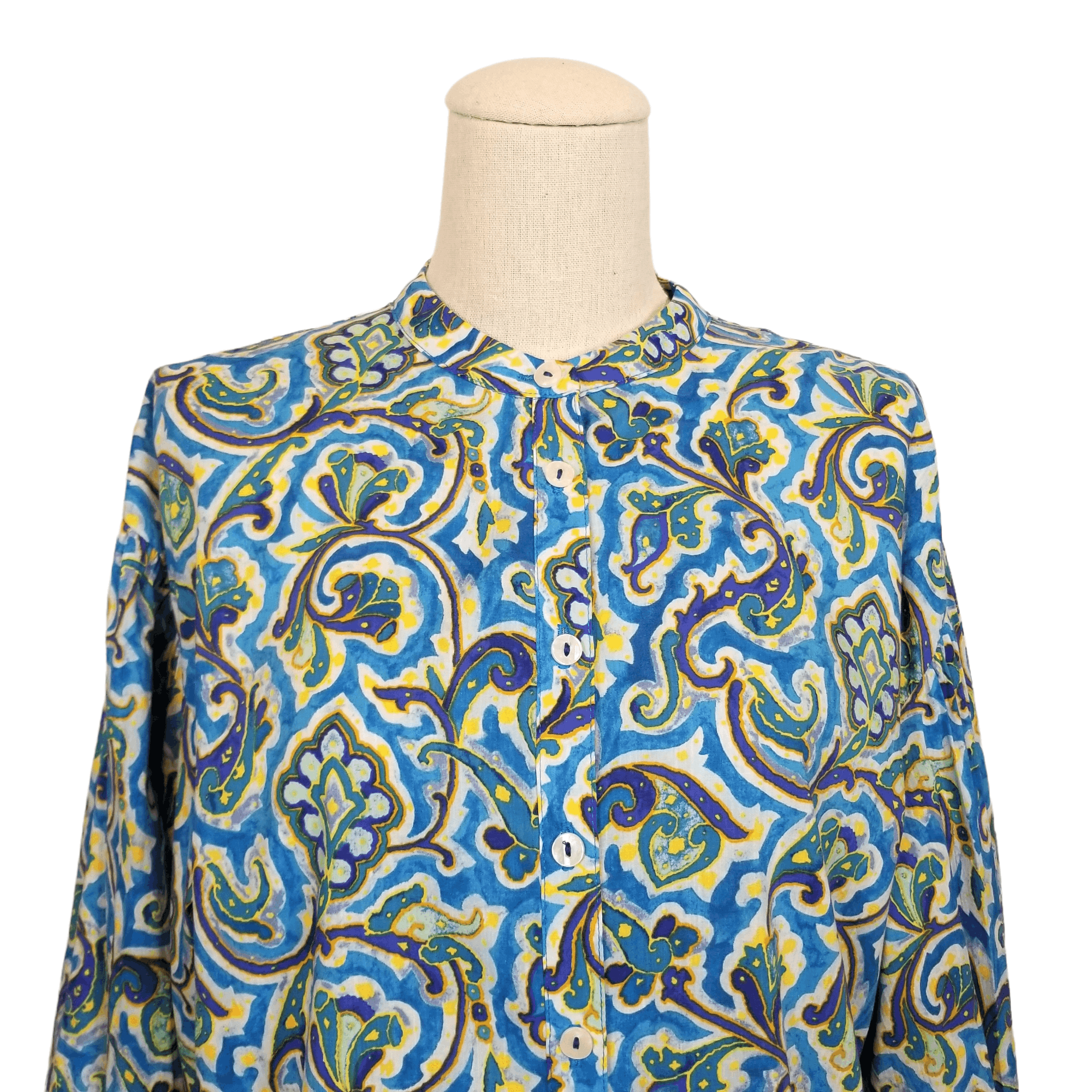 Anthropologie Maeve "Ashleigh" Puff Sleeve Blouse Size M / US 6-8 / IT 42-44 - 2 Thumbnail