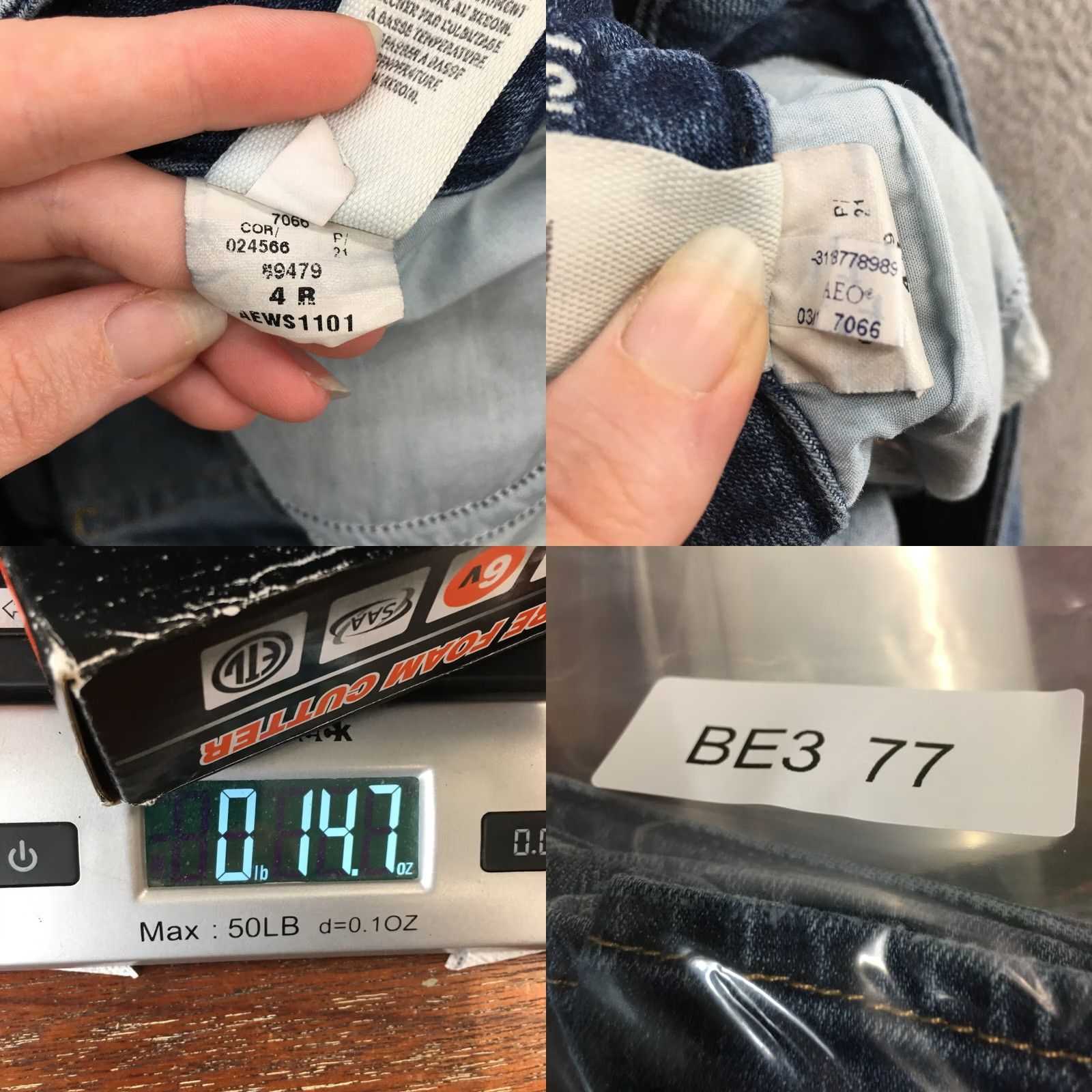 American Eagle Outfitters American Eagle Stretch Artist Capri Jeans Womens 4 Reg Blue Denim Capris 30x24 Regular Moderate Wash Size 27" / US 4 / IT 40 - 11 Thumbnail