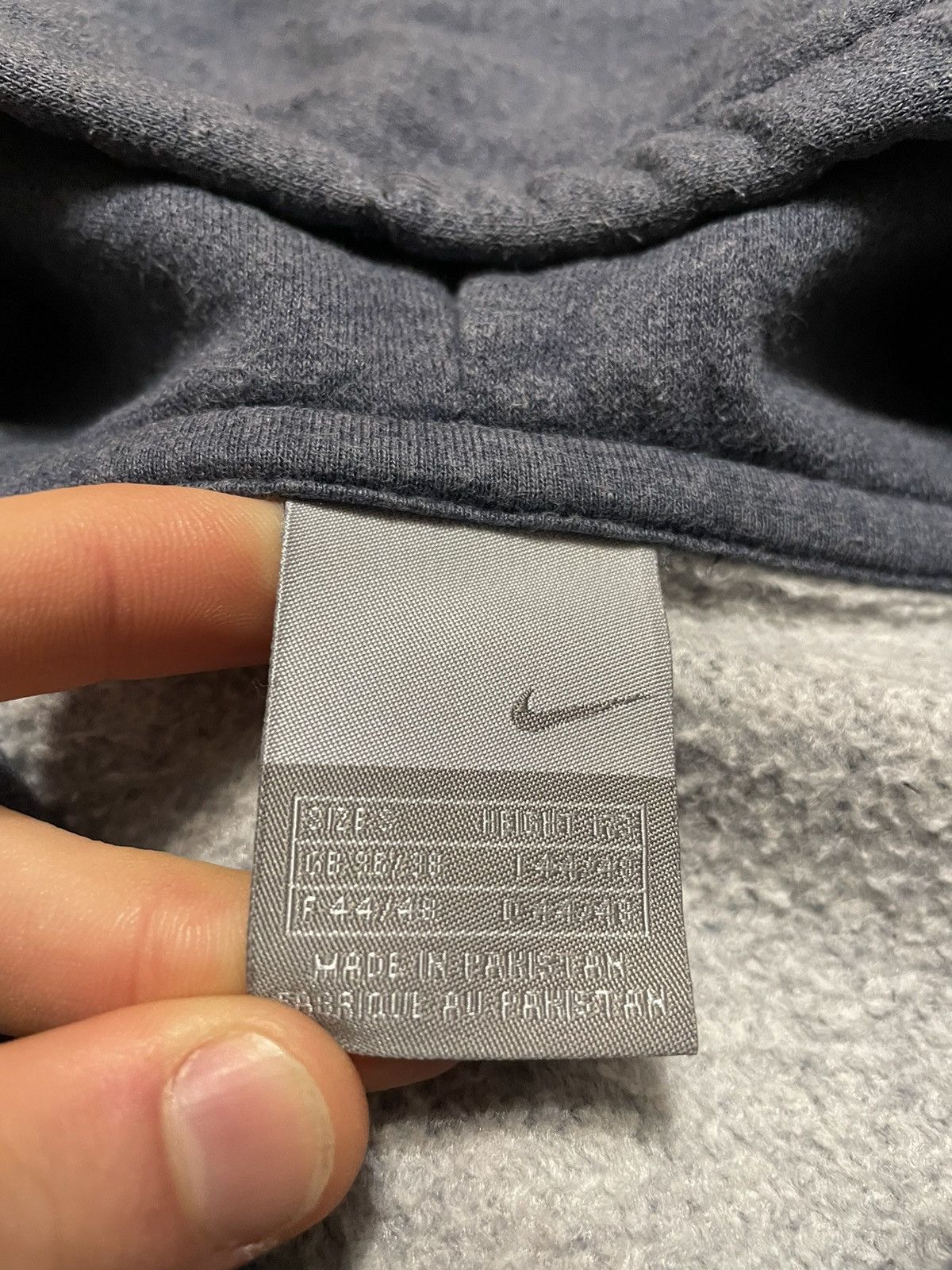 Nike Vintage Nike Zip-Up Hoodie Swoosh Logo Size US S / EU 44-46 / 1 - 8 Thumbnail