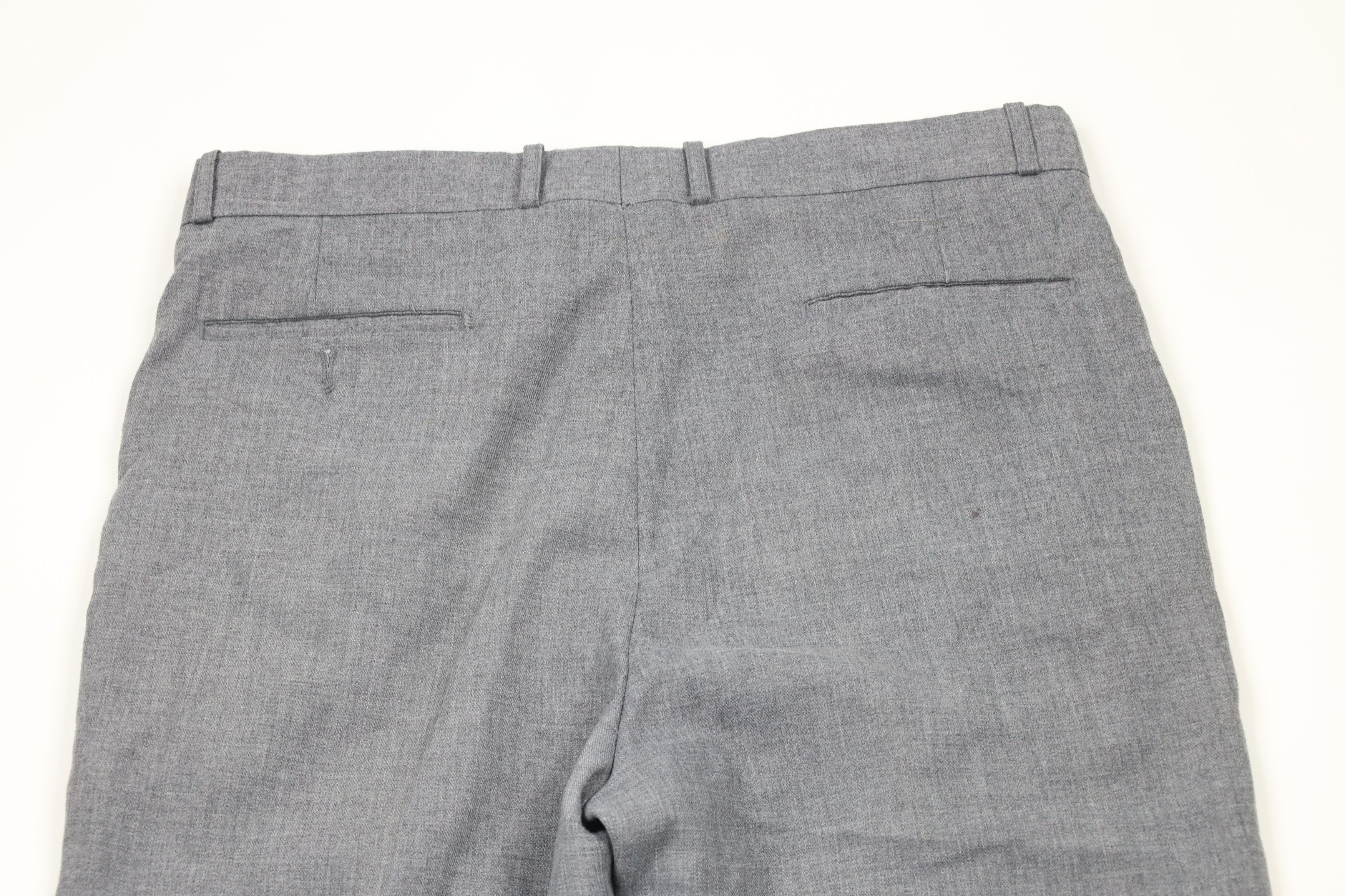 Vintage Vintage 70s Streetwear Wide Leg Bell Bottoms Pants Gray Size US 34 / EU 50 - 12 Thumbnail