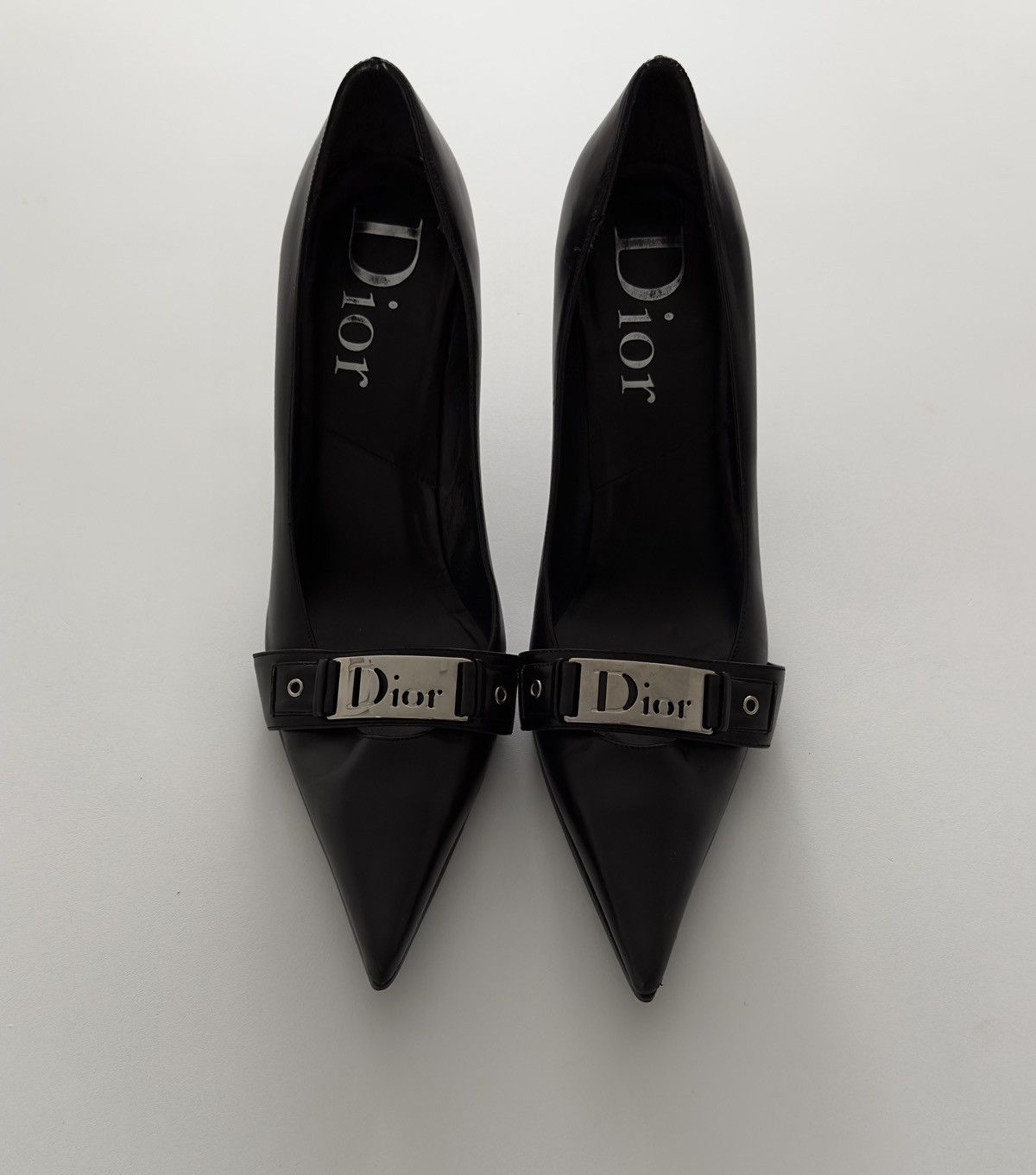 Dior Dior black kitten heels Size US 7 / IT 37 - 1 Thumbnail