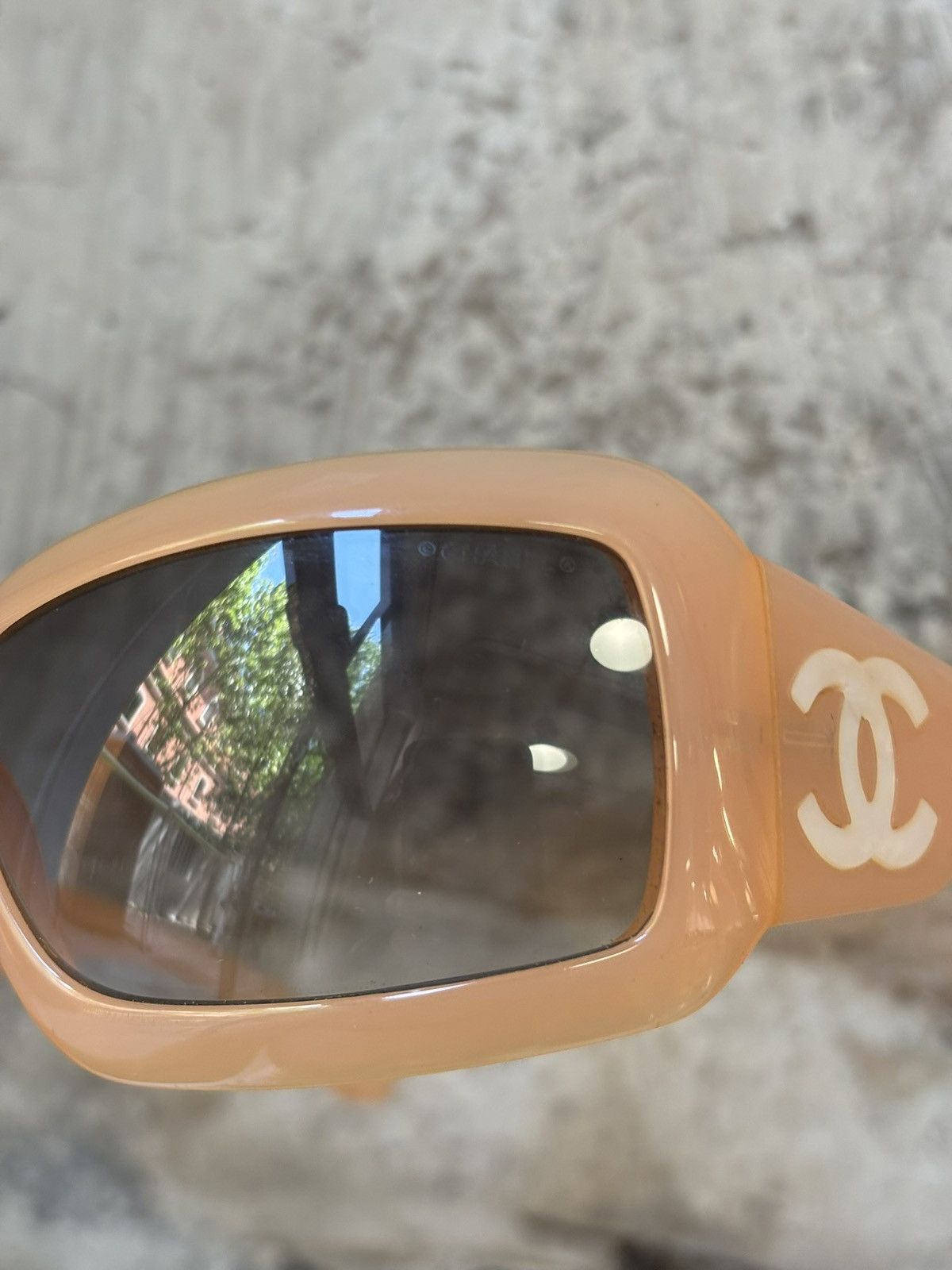Chanel CHANEL Sunglasses 5076-Q LOGO MOTHER OF PEARL 5076 Size ONE SIZE - 6 Thumbnail