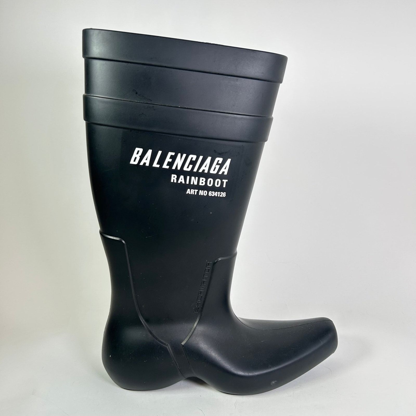 Balenciaga Balenciaga Excavator Rubber Rain Boots Size US 8 / EU 41 - 1 Thumbnail