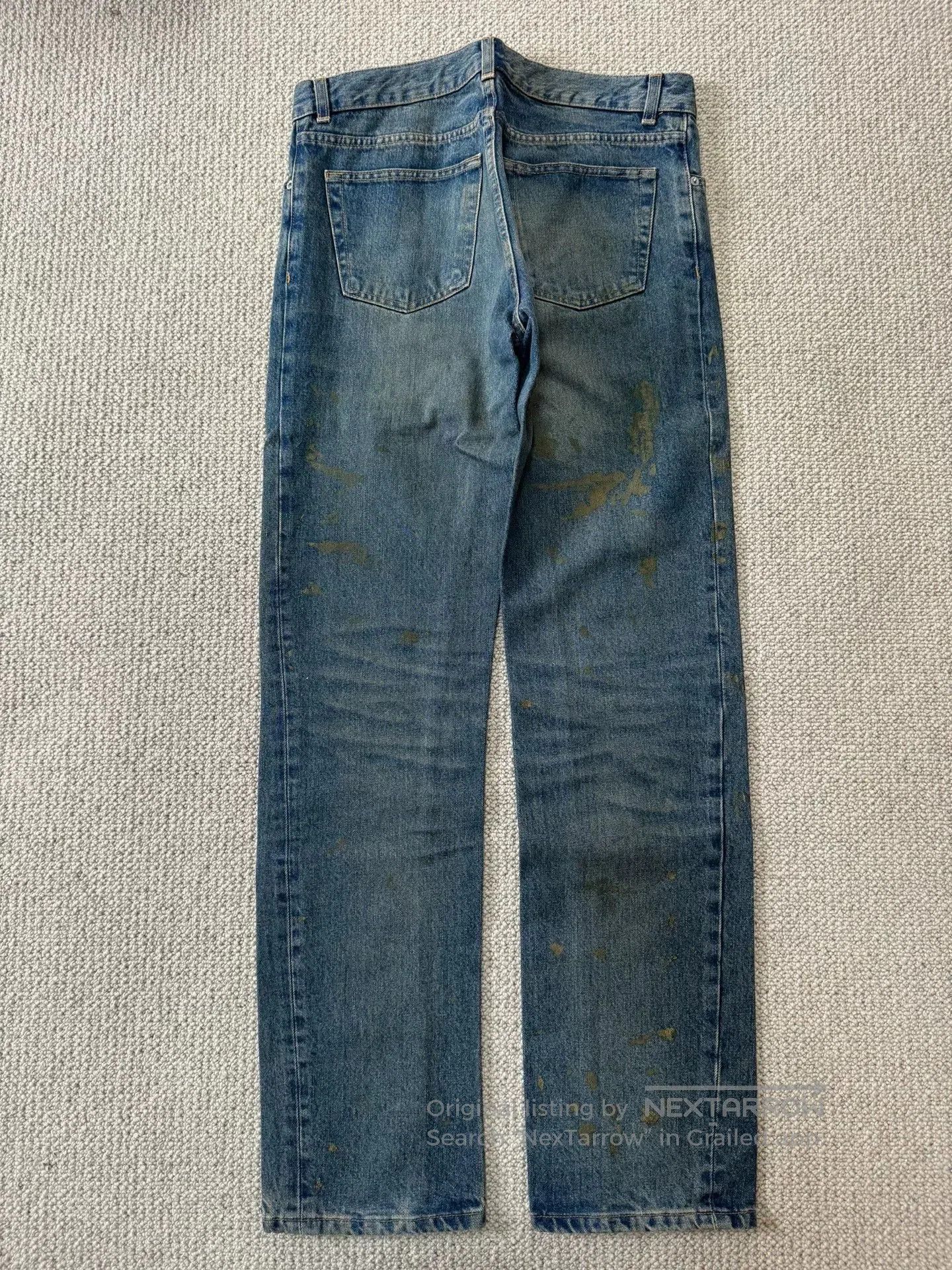 Helmut Lang helmut lang 1998 watercolor dyed jeans. Size US 32 / EU 48 - 2 Thumbnail