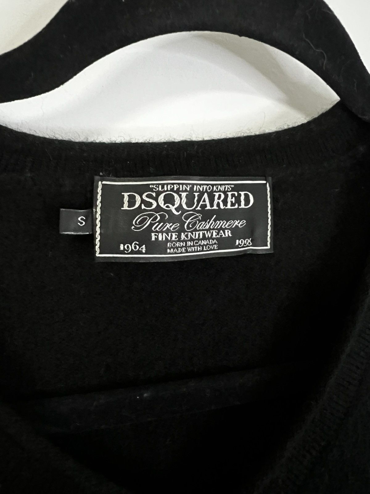 Dsquared2 Dsquared2 black v-neck sweater S Size S / US 4 / IT 40 - 2 Thumbnail