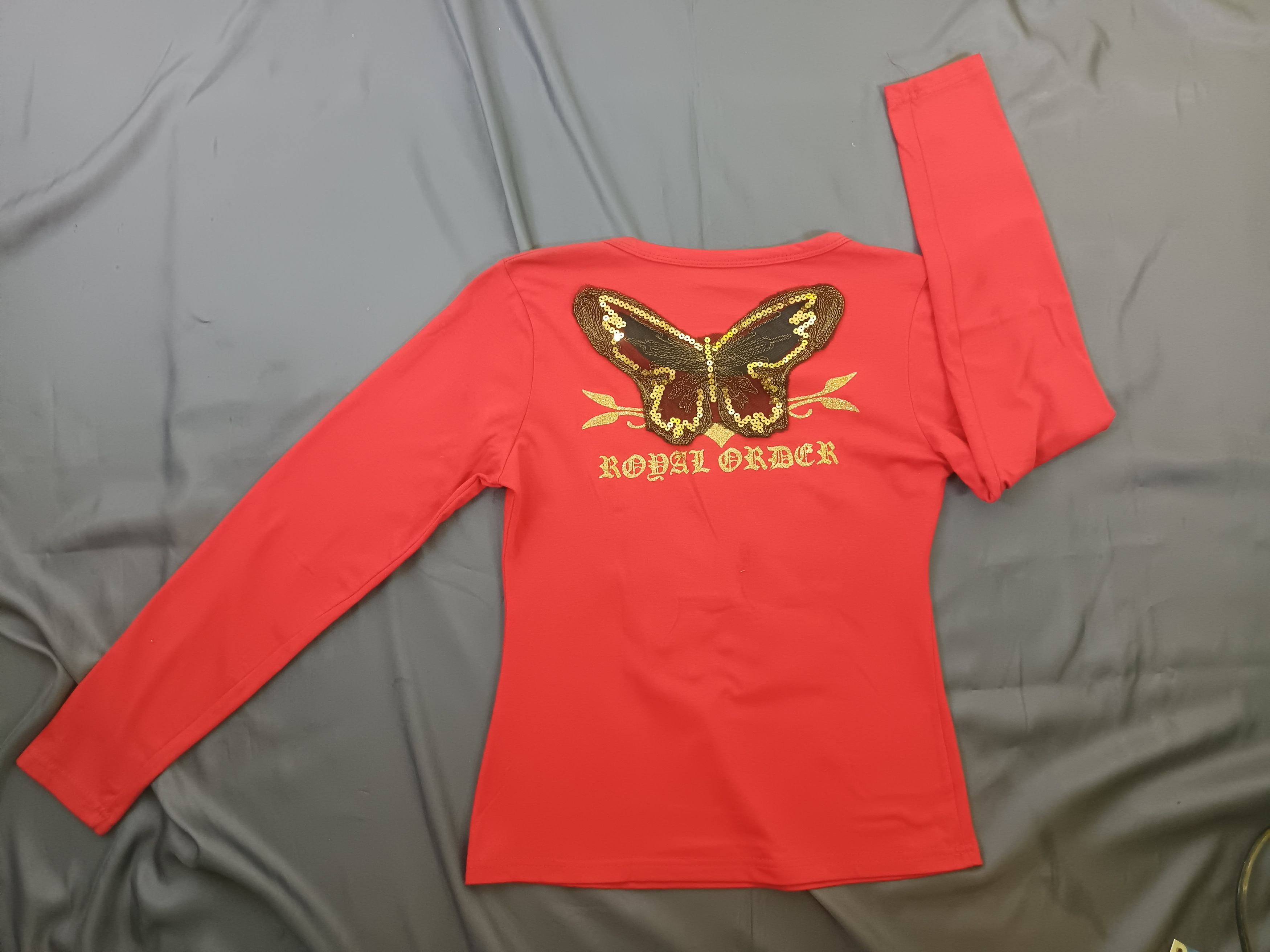Beauty Beast × Hysteric Glamour × Japanese Brand EINSTEN Rhinestone Butterfly Embroidery *NO TAG* Size US M / EU 48-50 / 2 - 8 Thumbnail