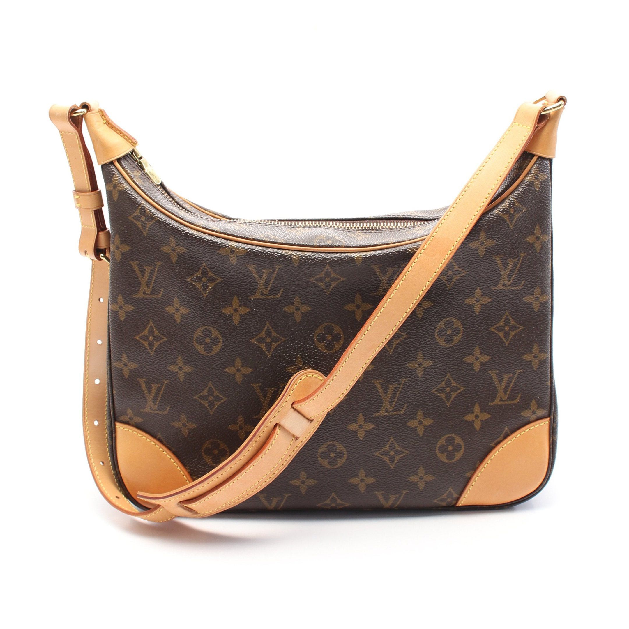 Louis Vuitton Louis Vuitton Boulogne Pm Monogram Shoulder Bag Leather Brown Size ONE SIZE - 1 Thumbnail