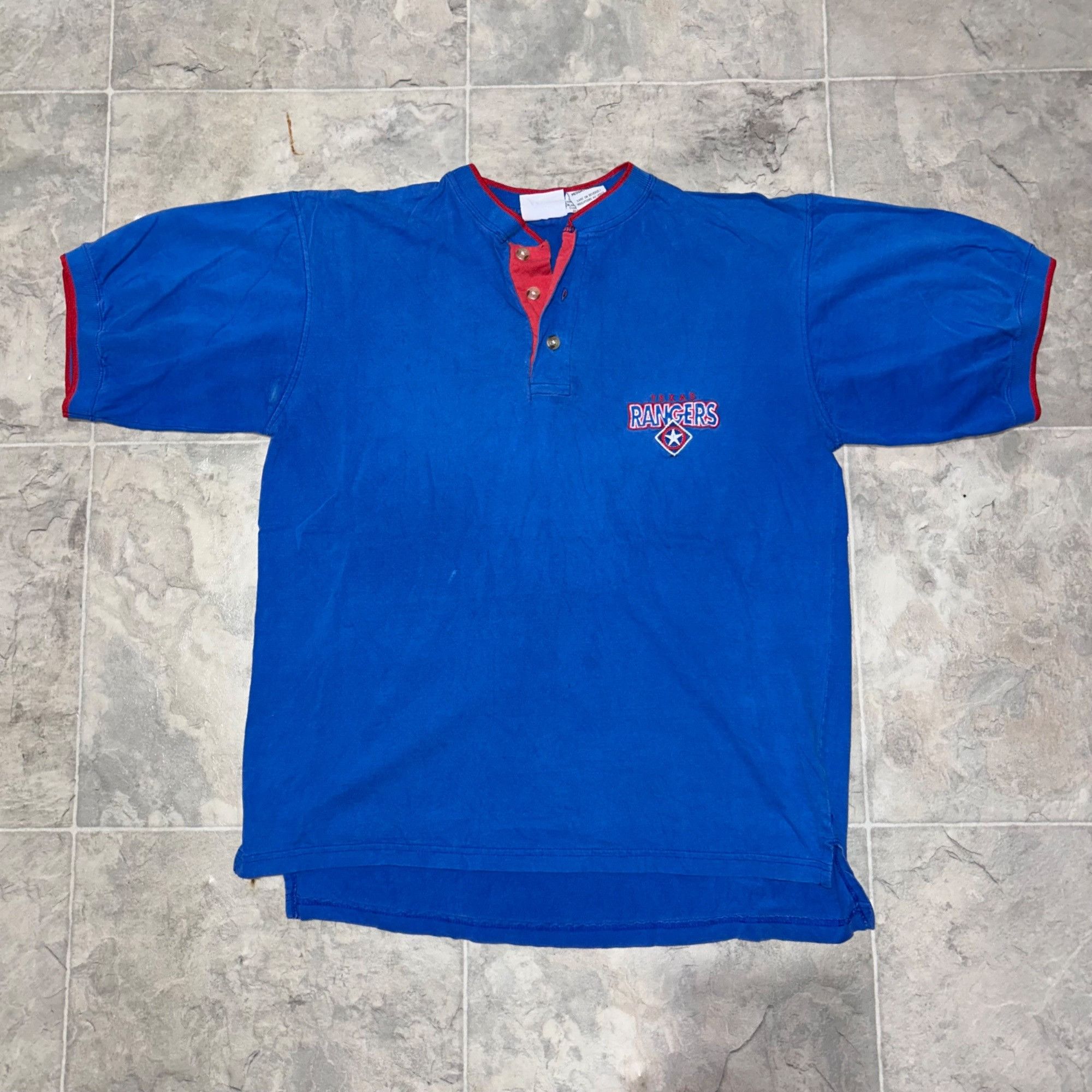 MLB Vintage/Y2K Texas Rangers Shirt Size US M / EU 48-50 / 2 - 1 Thumbnail