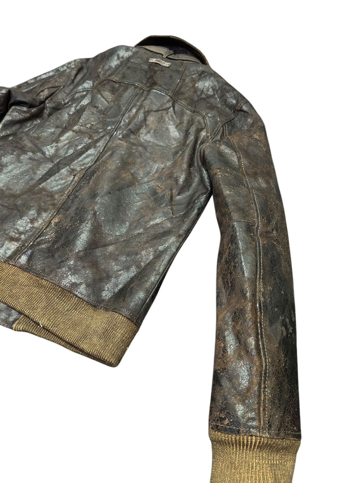 Dolce & Gabbana Vintage Dolce & Gabbana Leather Blouson Jacket Size US L / EU 52-54 / 3 - 9 Thumbnail