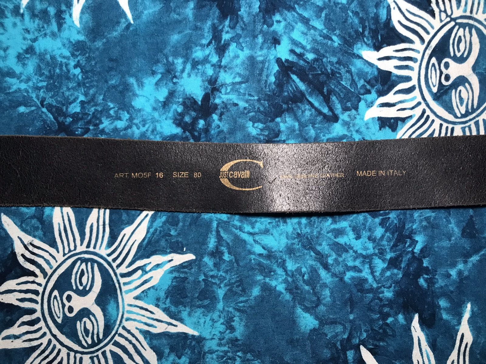 Just Cavalli Just Cavalli vintage leather belt Roberto Cavalli Italy Size 30 - 14 Thumbnail