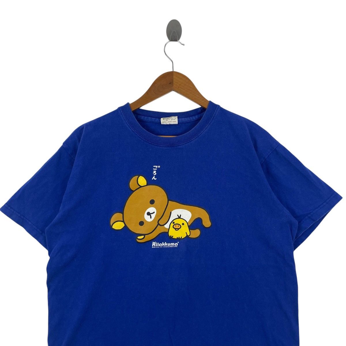 Vintage San-X Rilakkuma Teddy Bear Tee Shirt Size US L / EU 52-54 / 3 - 2 Thumbnail