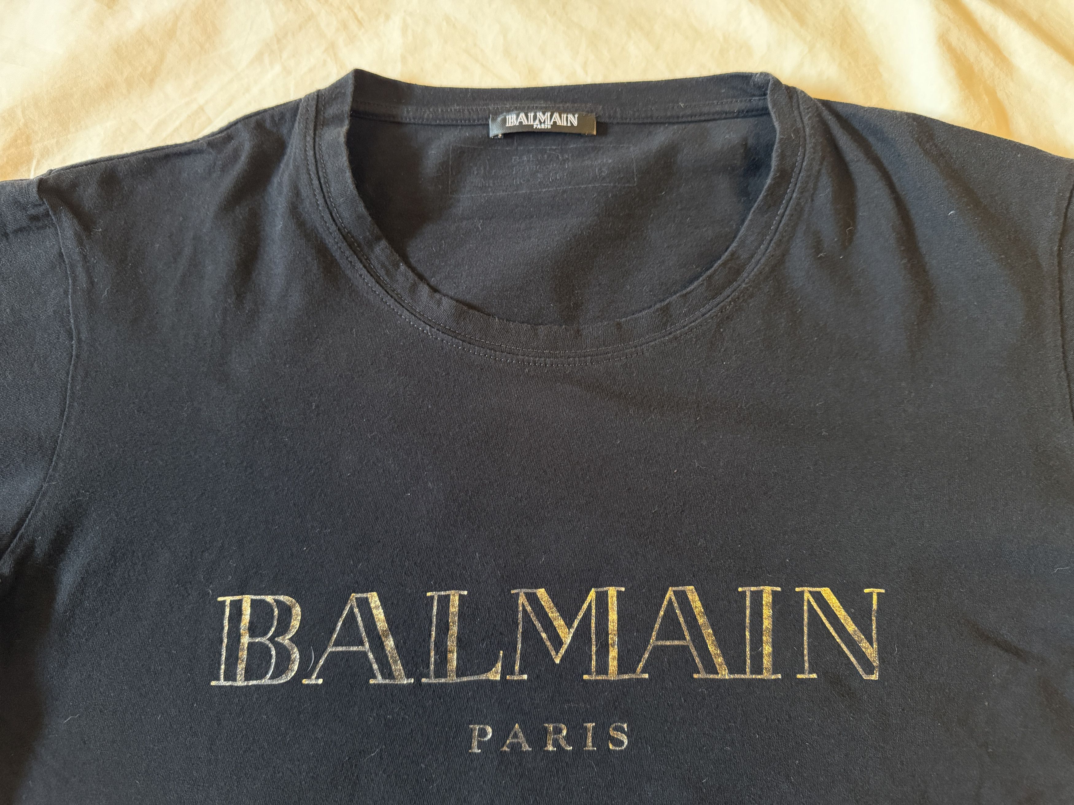 Balmain Balmain logo tee Size US M / EU 48-50 / 2 - 2 Thumbnail