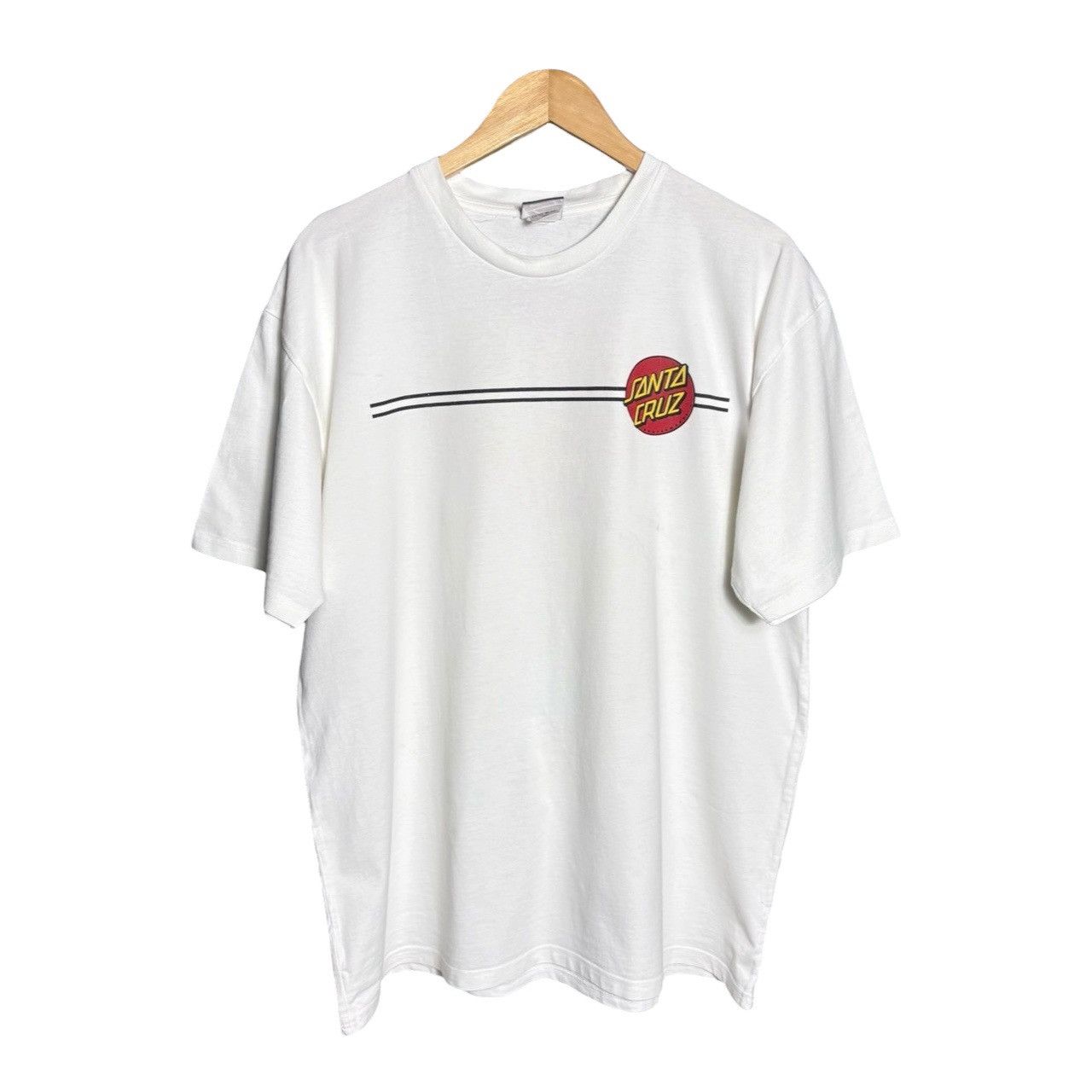 Santa Cruz Skateboards Vintage Santa Cruz Skateboards Logo T-Shirt Size US XL / EU 56 / 4 - 2 Thumbnail
