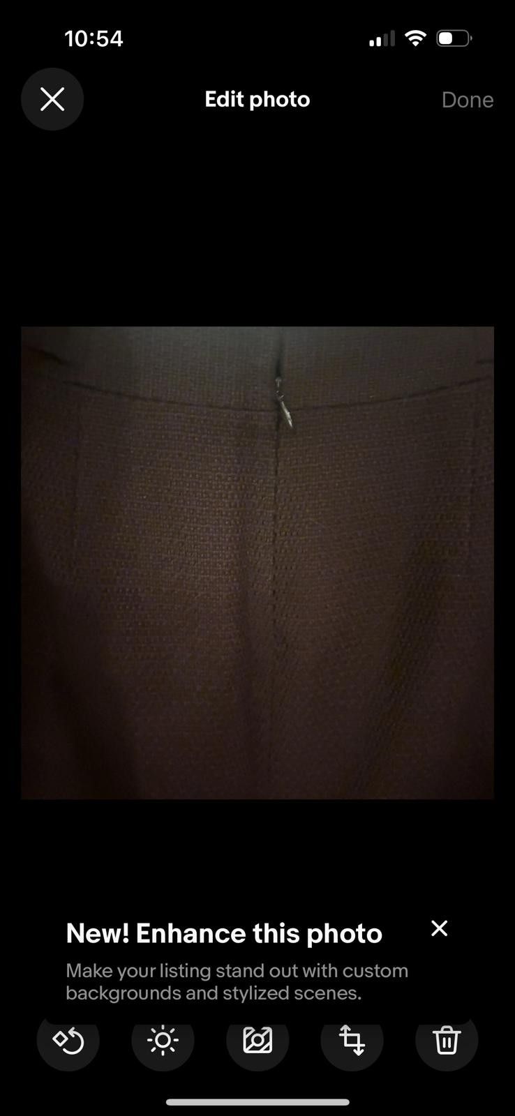 Ann Taylor Ann Taylor Wool Blend Knee Length, Straight Pencil Skirt Size 26" / US 2 / IT 38 - 5 Thumbnail