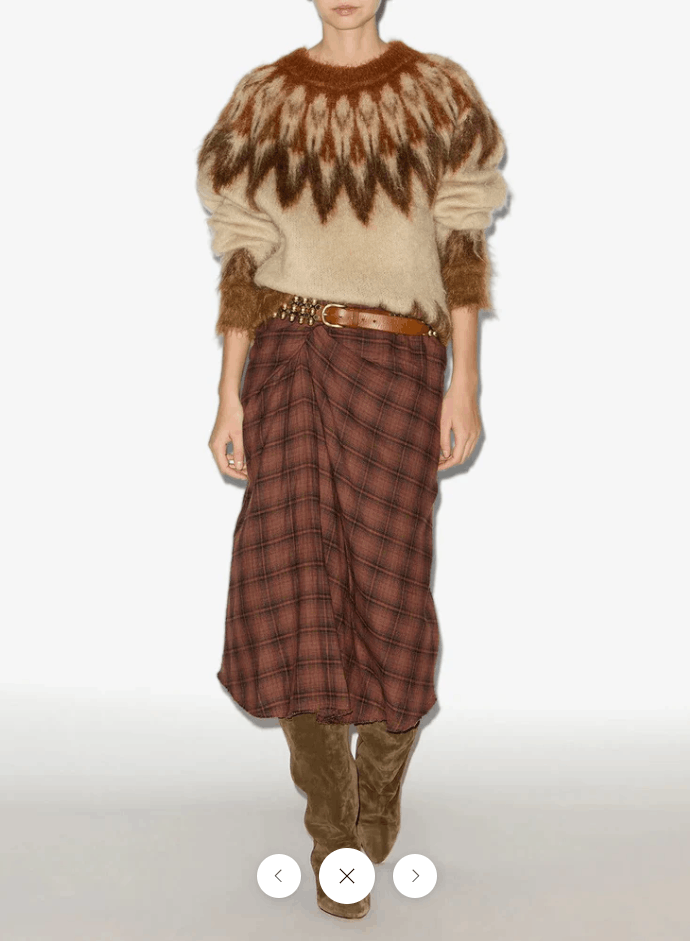 Isabel Marant Etoile BNWT AW25 ISABEL MARANT ETOILE NICOLE DRESS 38 Size 26" / US 2 / IT 38 - 12 Thumbnail