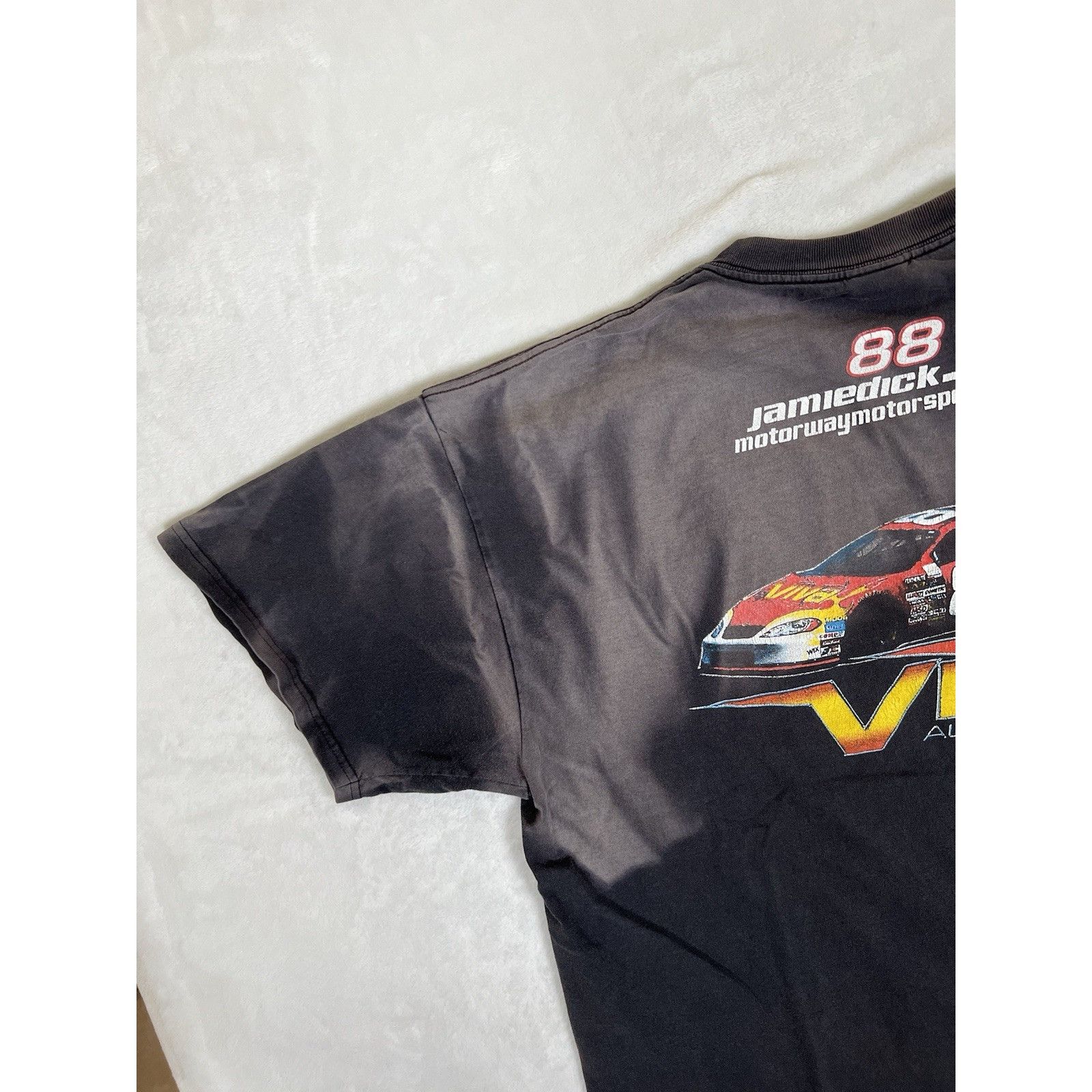 Delta Vintage Jaime Dick Viva Auto Group NASCAR Racing T-Shirt Siz Size US XL / EU 56 / 4 - 11 Thumbnail