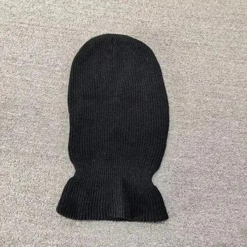 VIBE Embroidered Balaclava Ski Mask Head Facemask Black Color Size ONE SIZE - 3 Thumbnail