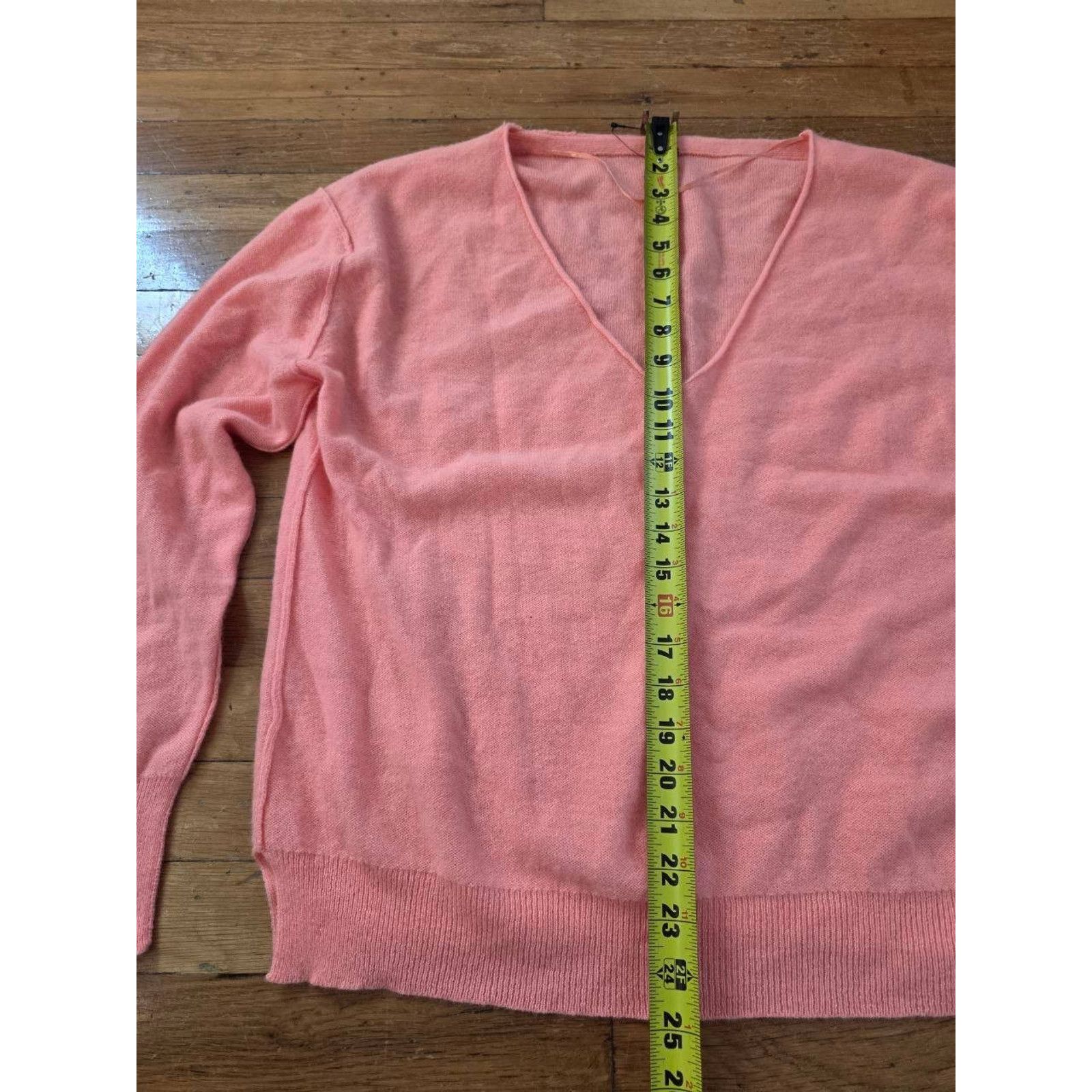 Free People Free People 100% Pullover Medium coral A001490 Size M / US 6-8 / IT 42-44 - 3 Thumbnail