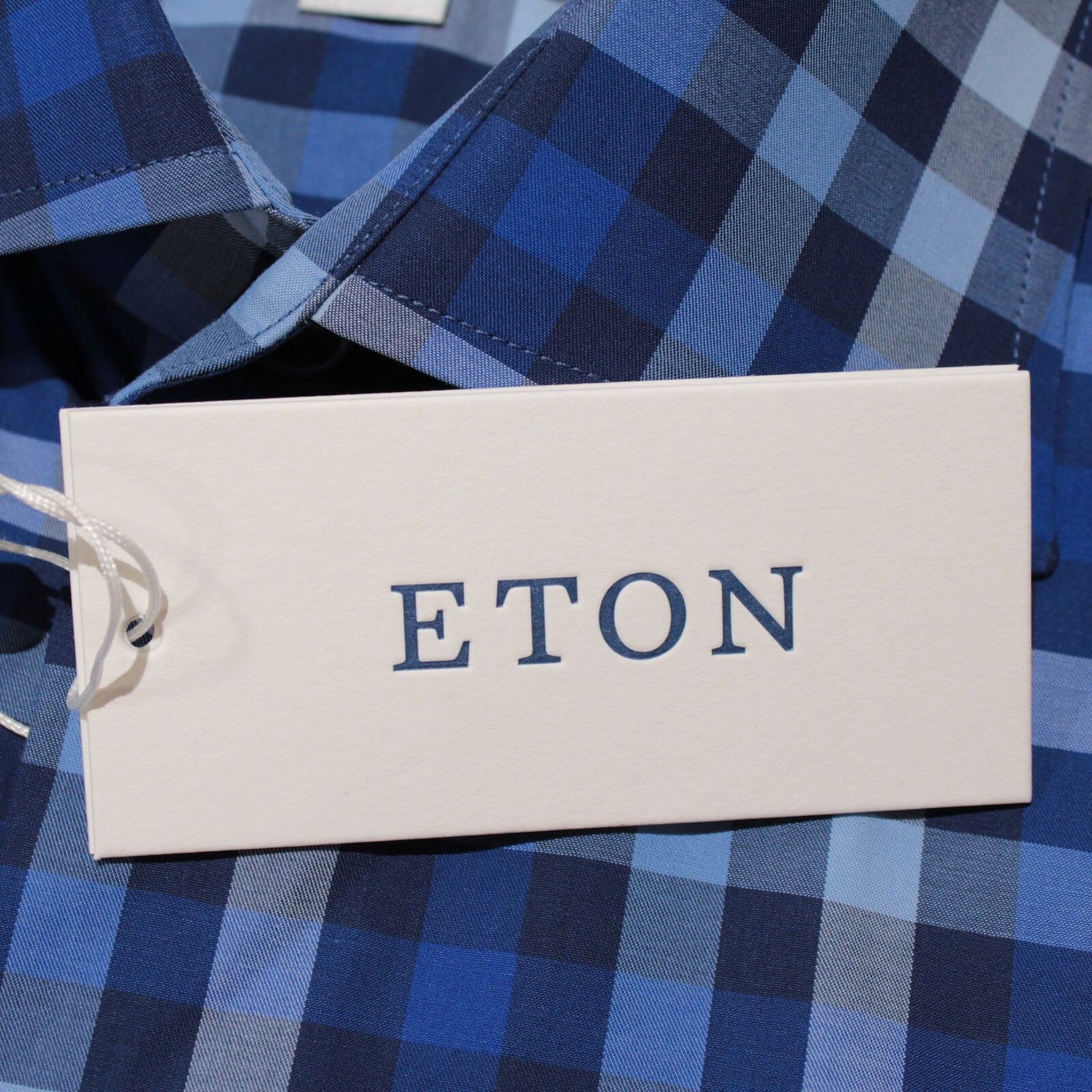 Eton Eton New with tags Shirt Size M US In Blue Size US M / EU 48-50 / 2 - 2 Thumbnail