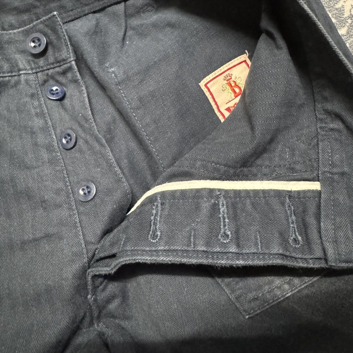 Baracuta Vintage Baracuta Herringbone Fatigue Pants Size US 32 / EU 48 - 18 Thumbnail