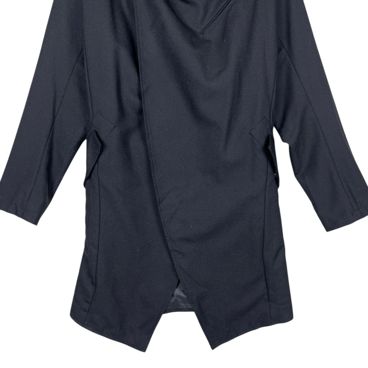 If Six Was Nine 🔥 Custom Culture black drape asymmetric coat Made In Japan Size US L / EU 52-54 / 3 - 10 Thumbnail