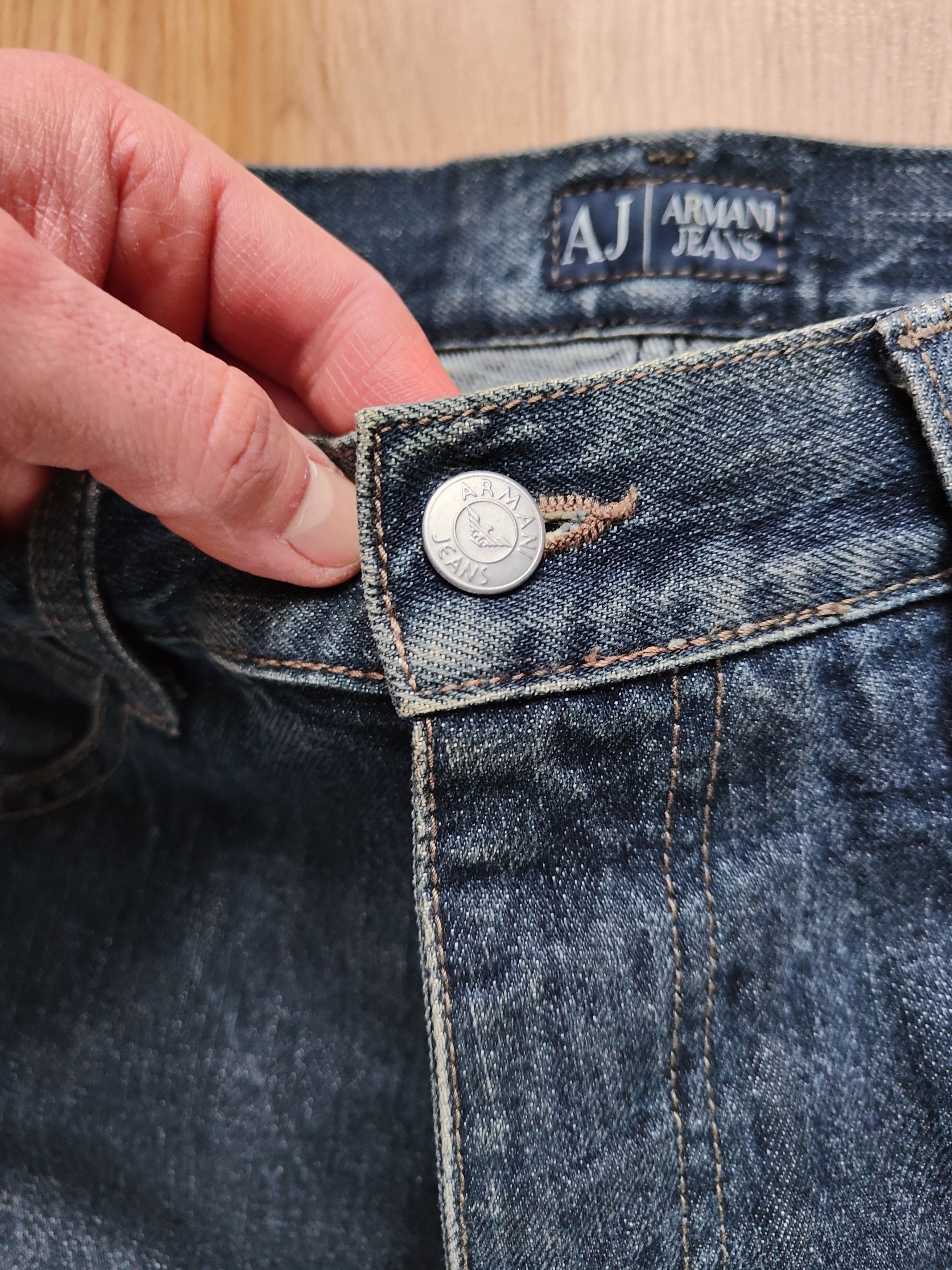 Giorgio Armani Vintage Armani Jeans Indigo 008 Series giorgio armani Size US 32 / EU 48 - 8 Thumbnail