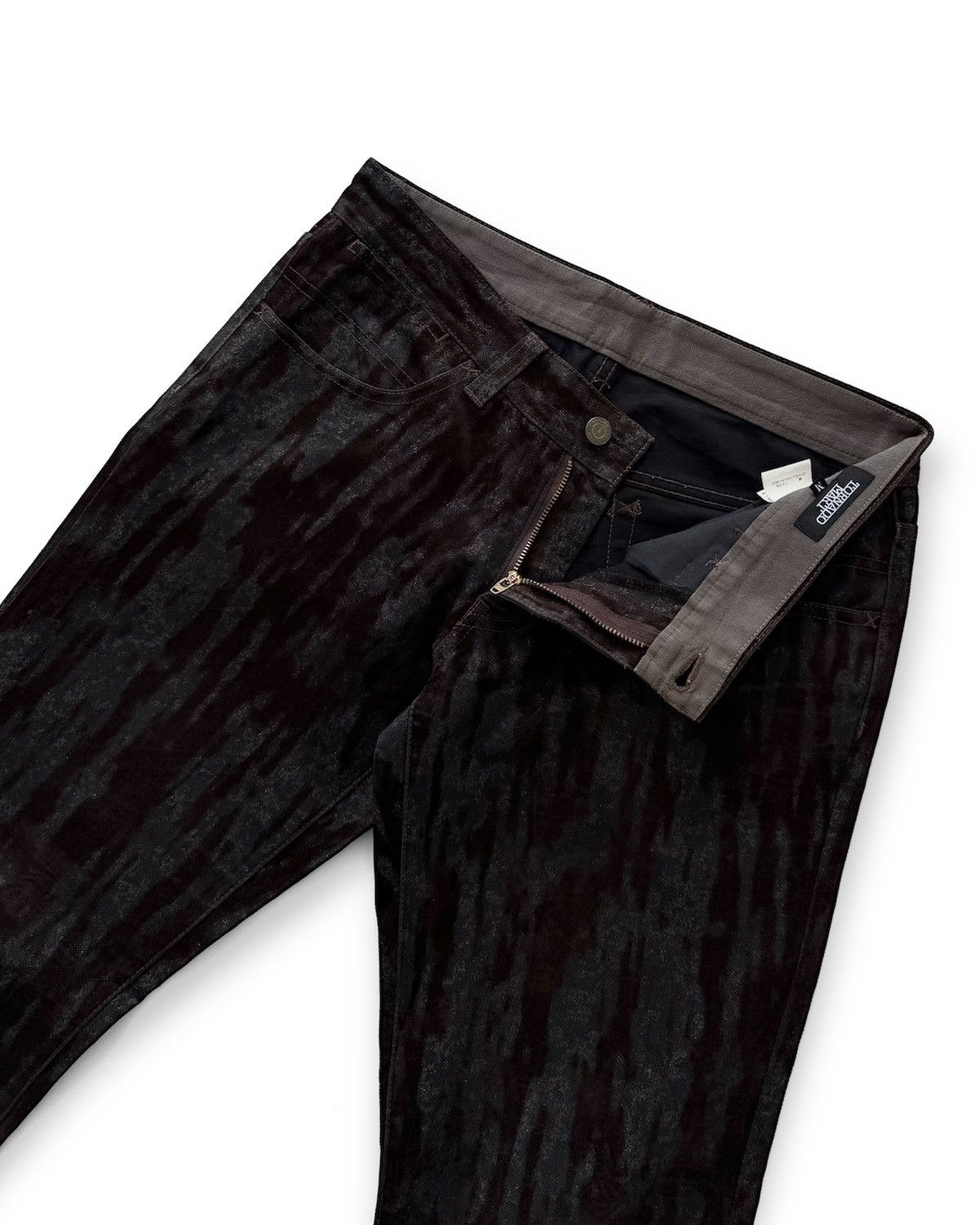 Tornado Mart TORNADO MART VELVET & GLITTER LOW-RISE JEANS Size US 31 - 7 Thumbnail