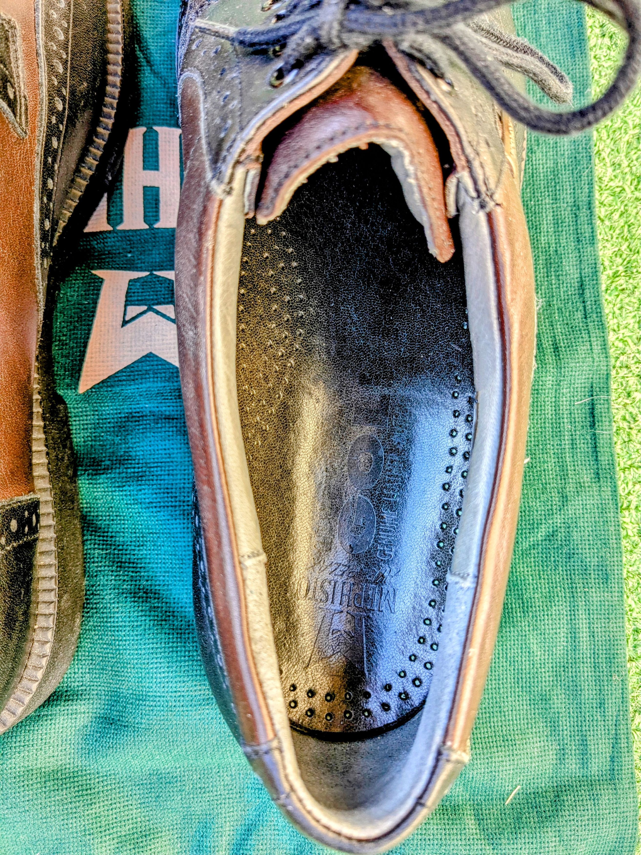 Mephisto Mephisto Multi-Grip Wingtip GTX Waterproof Golf Cleats/Shoes Size US 8.5 / EU 41-42 - 6 Thumbnail
