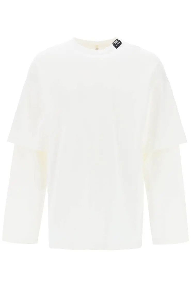 o1s22i1n0324 Long-Sleeved T-Shirt in White