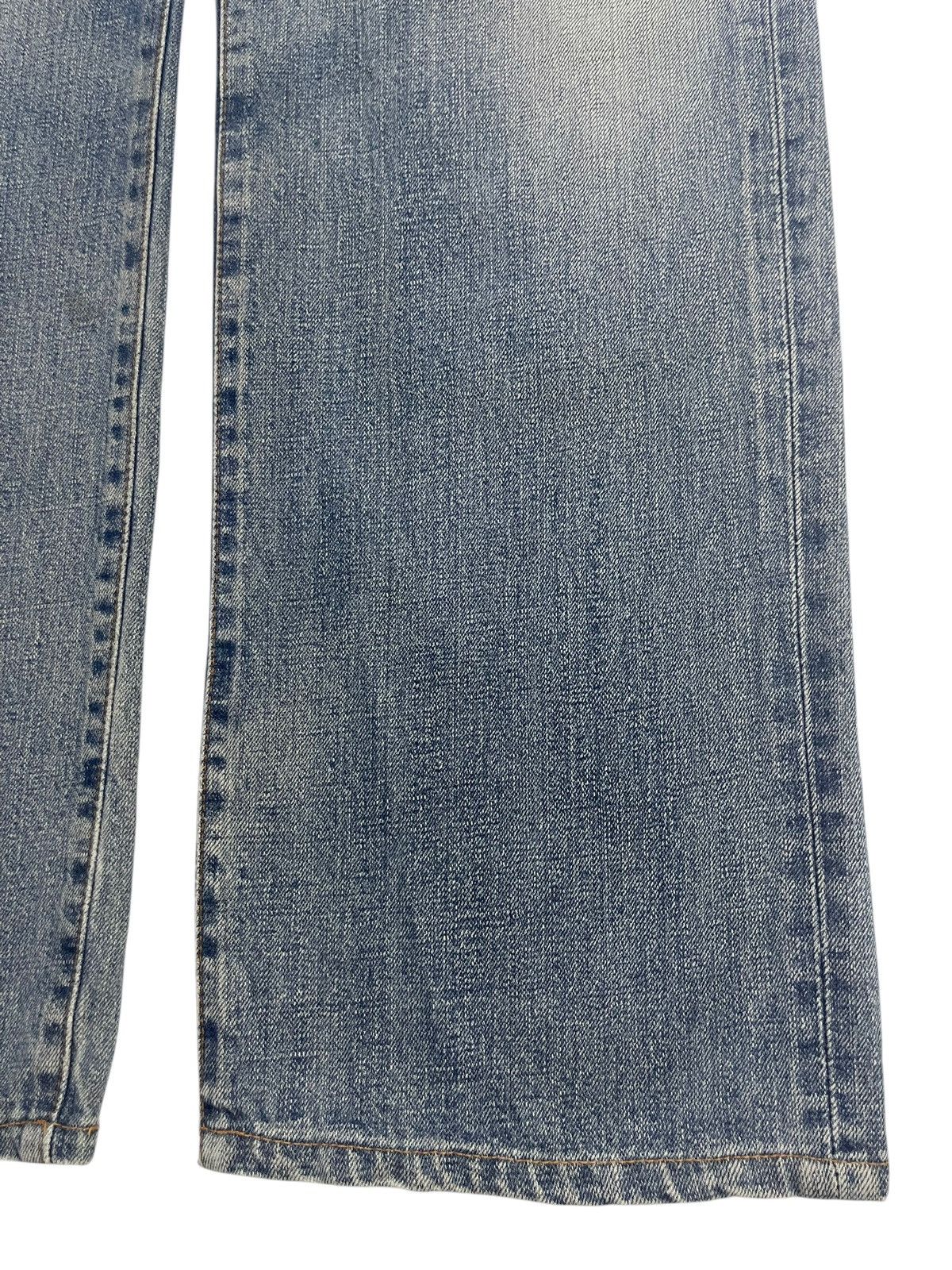 Edwin Vintage 90s Edwin 505x Faded Wash Distressed Loose Jeans Size US 30 / EU 46 - 8 Thumbnail