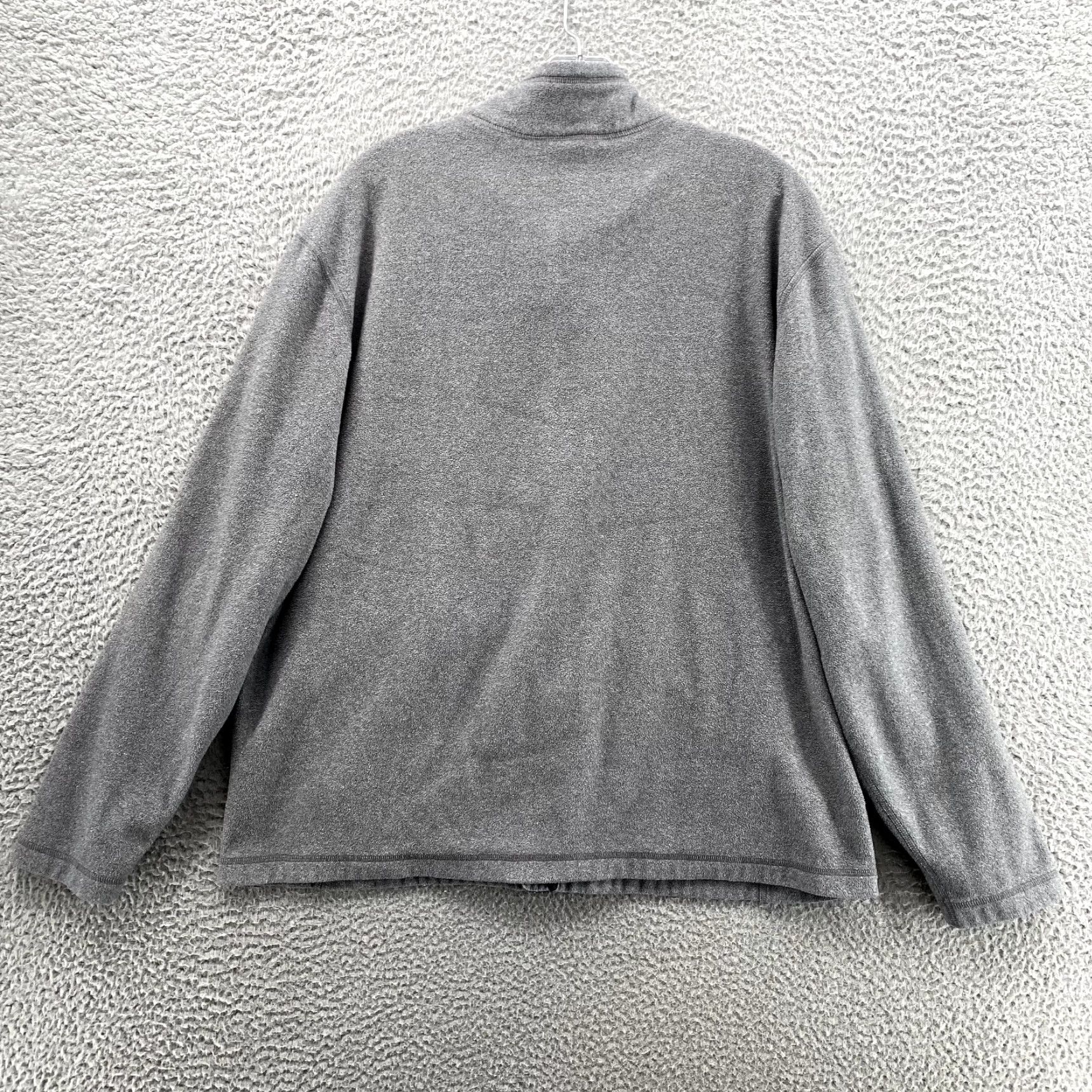 Eddie Bauer Eddie Bauer First Ascent Sweater Men Large Gray Nylon Polyester Spandex Fleece Full Zip Outdoor Preppy Gorpcore Camp Workwear Athletic Mens Size US L / EU 52-54 / 3 - 4 Thumbnail