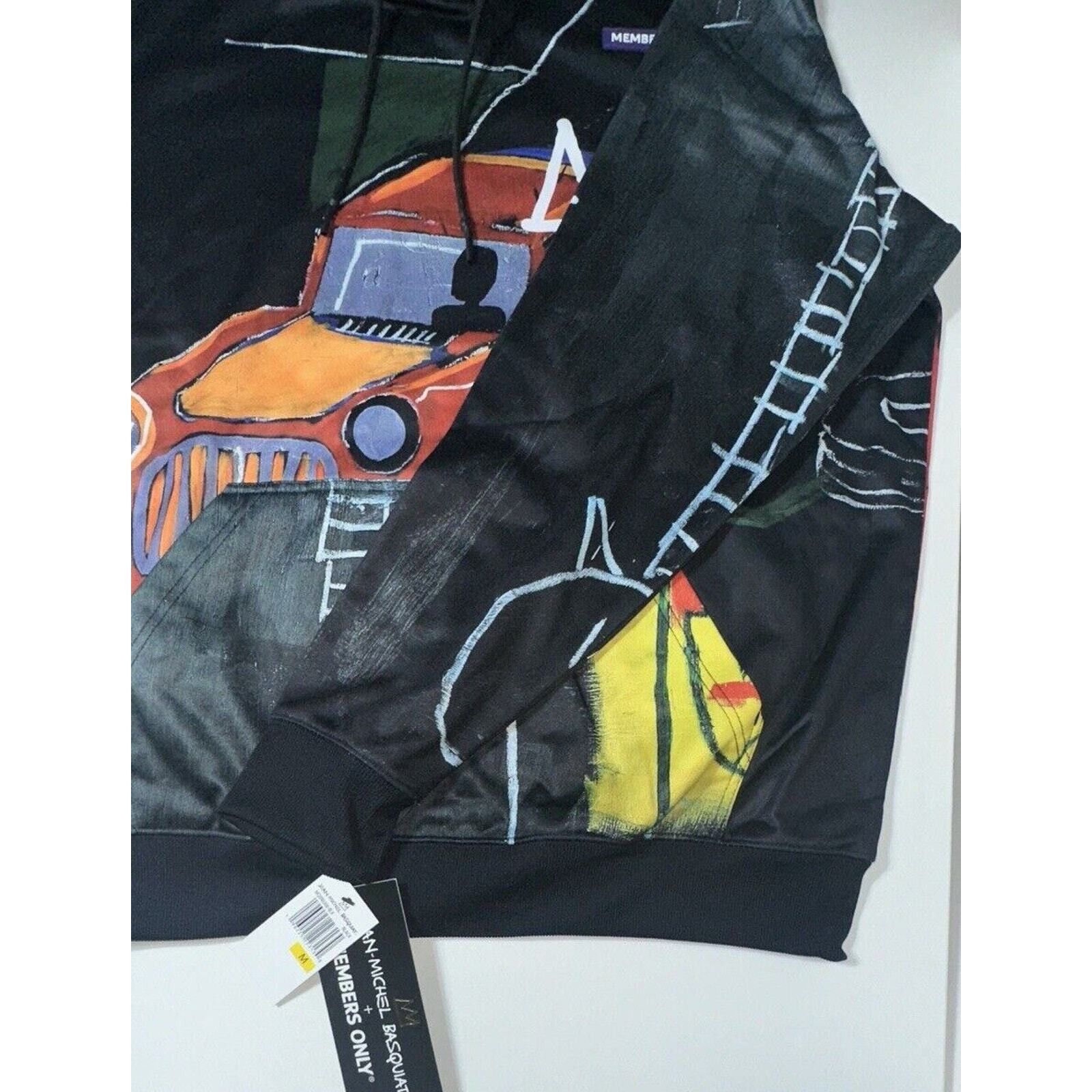 Members Only Jean Michel Basquiat x Members Only Hoodie Small Y2K AOP Size US S / EU 44-46 / 1 - 8 Thumbnail