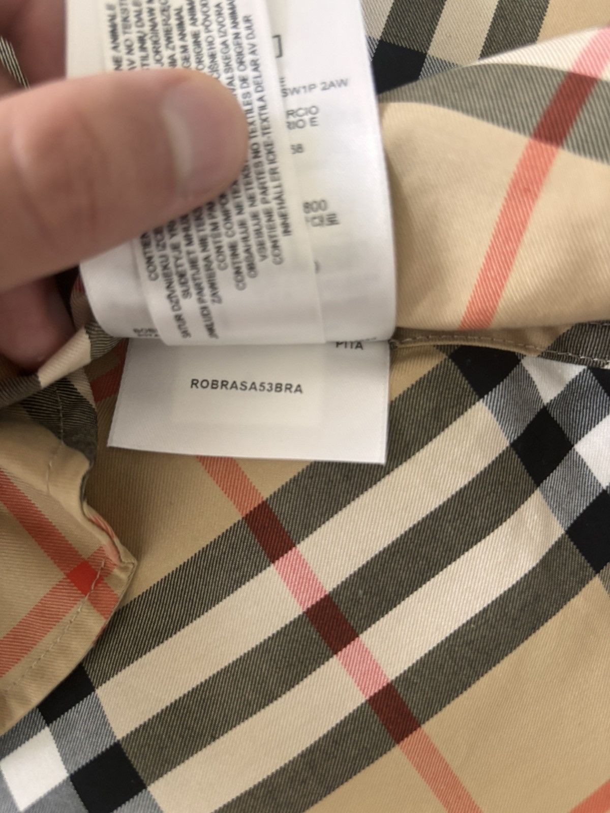 Burberry Burberry Vintege Checkered Cotton Shirt Size S / US 4 / IT 40 - 9 Thumbnail