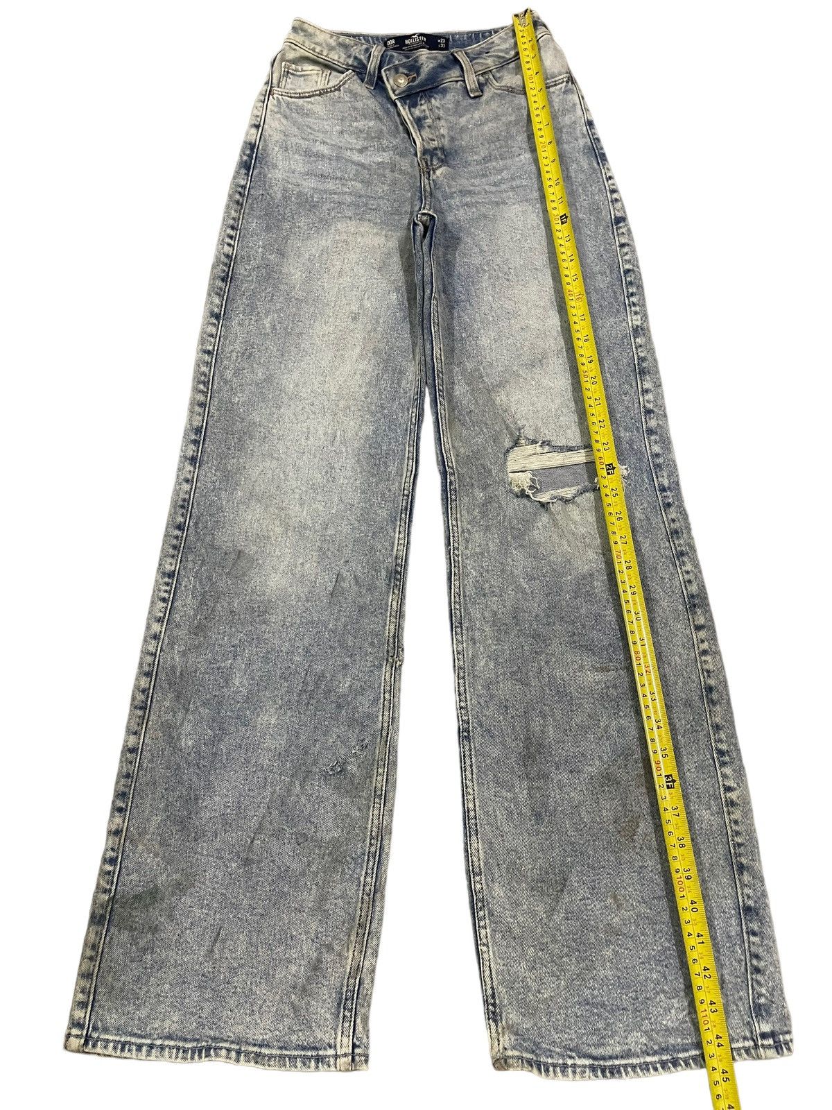 Japanese Brand Vintage Japanese Brand Blue Wash Style Baggy Jeans Size 24" / US 00 / IT 34 - 10 Thumbnail