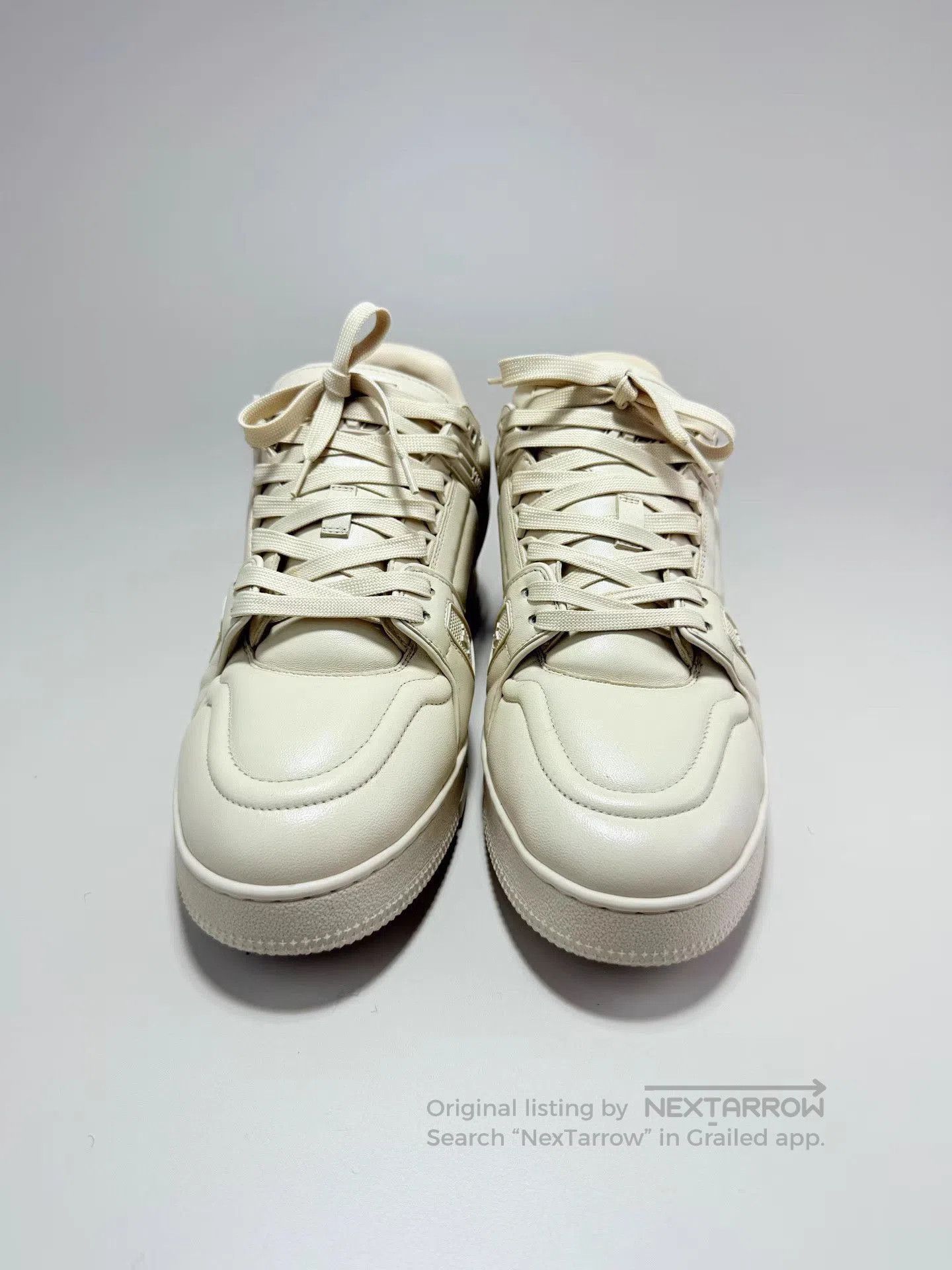 Louis Vuitton White Low. Size US 10 / EU 43 - 2 Thumbnail