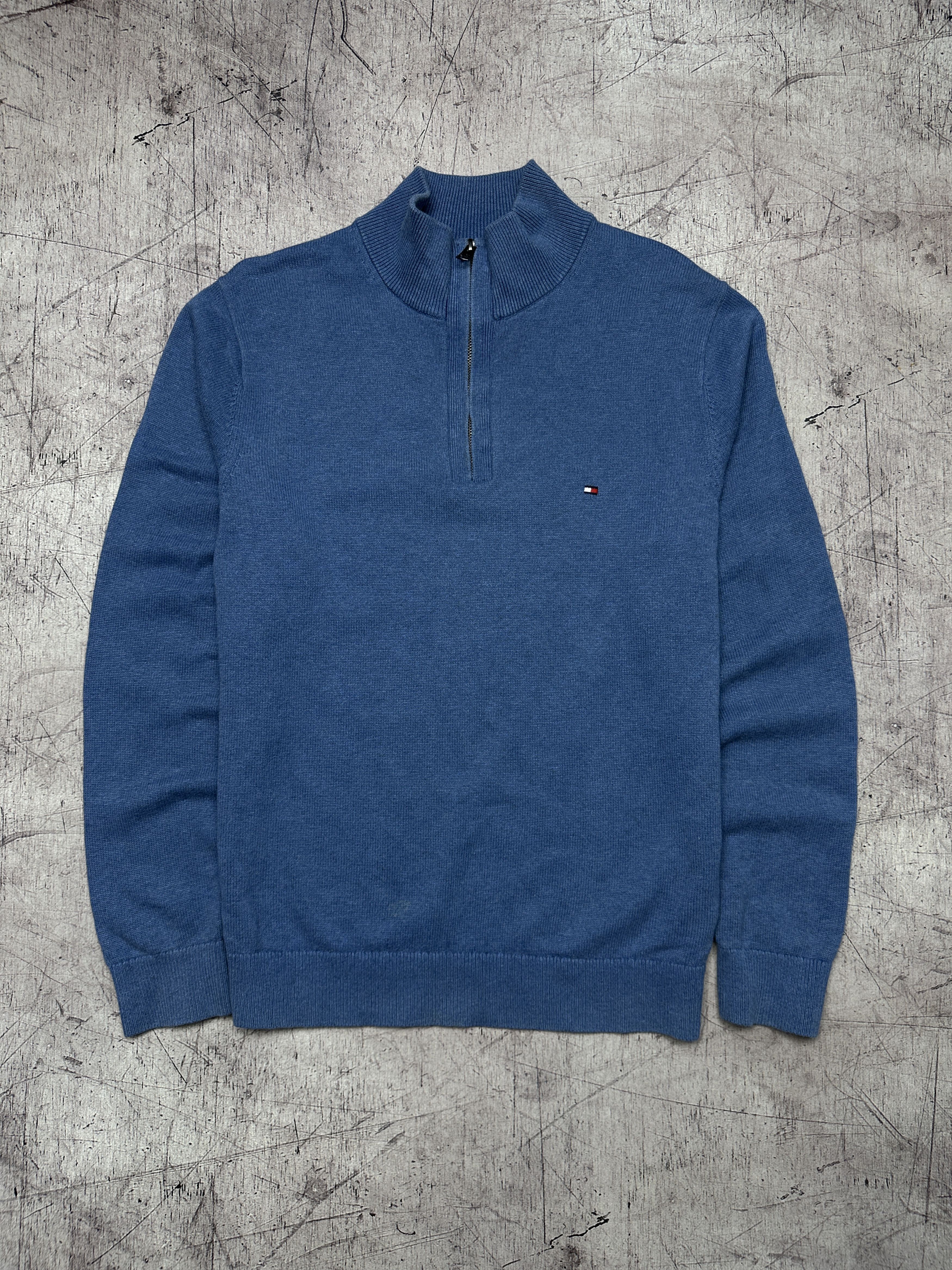 Tommy Hilfiger Tommy Hilfiger Vintage Mens 1\4 Zip Knit Sweater Size US M / EU 48-50 / 2 - 1 Thumbnail