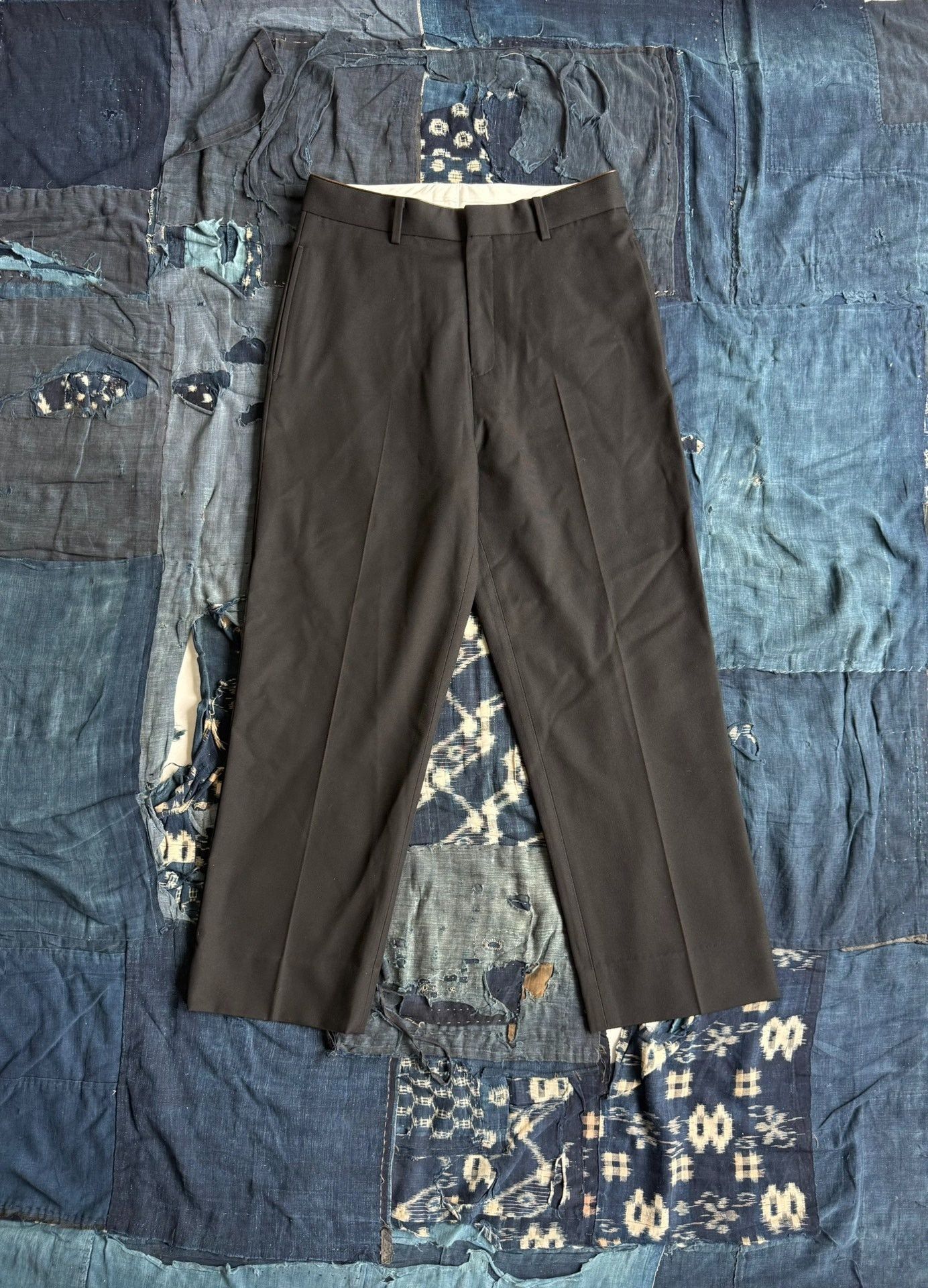 A.PRESSE 24AW Wool Kersey Trousers
